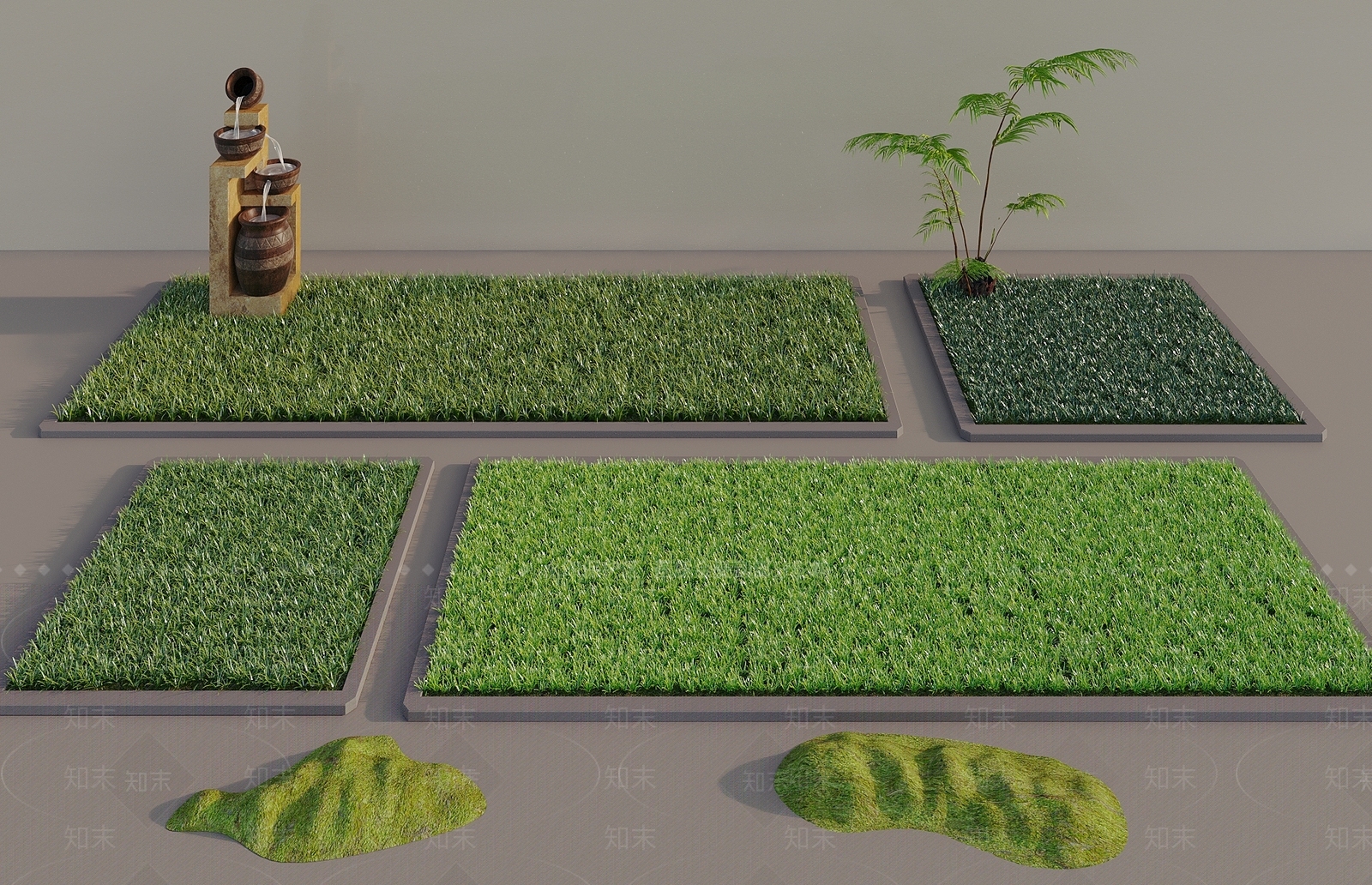 花草SU模型下载【ID:1190644397】