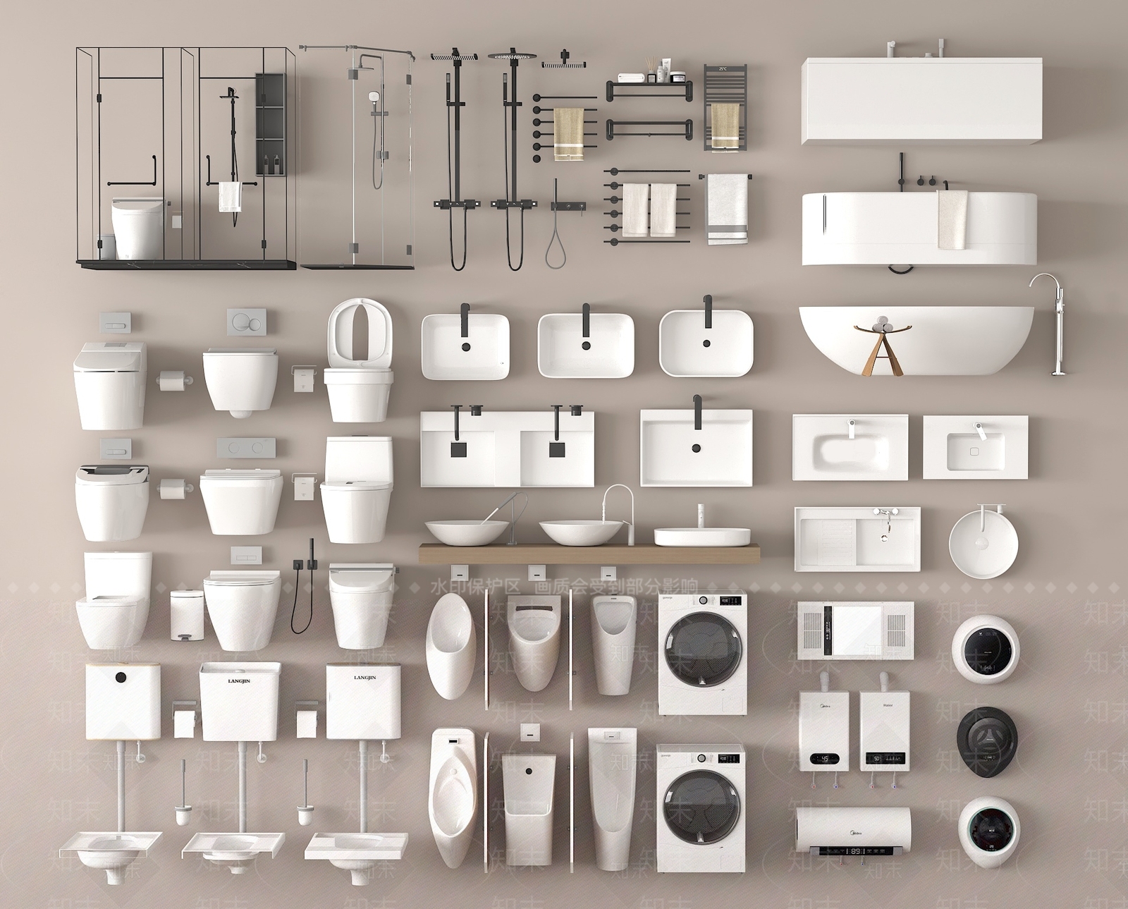 其他厨卫3D模型下载【ID:1190655350】