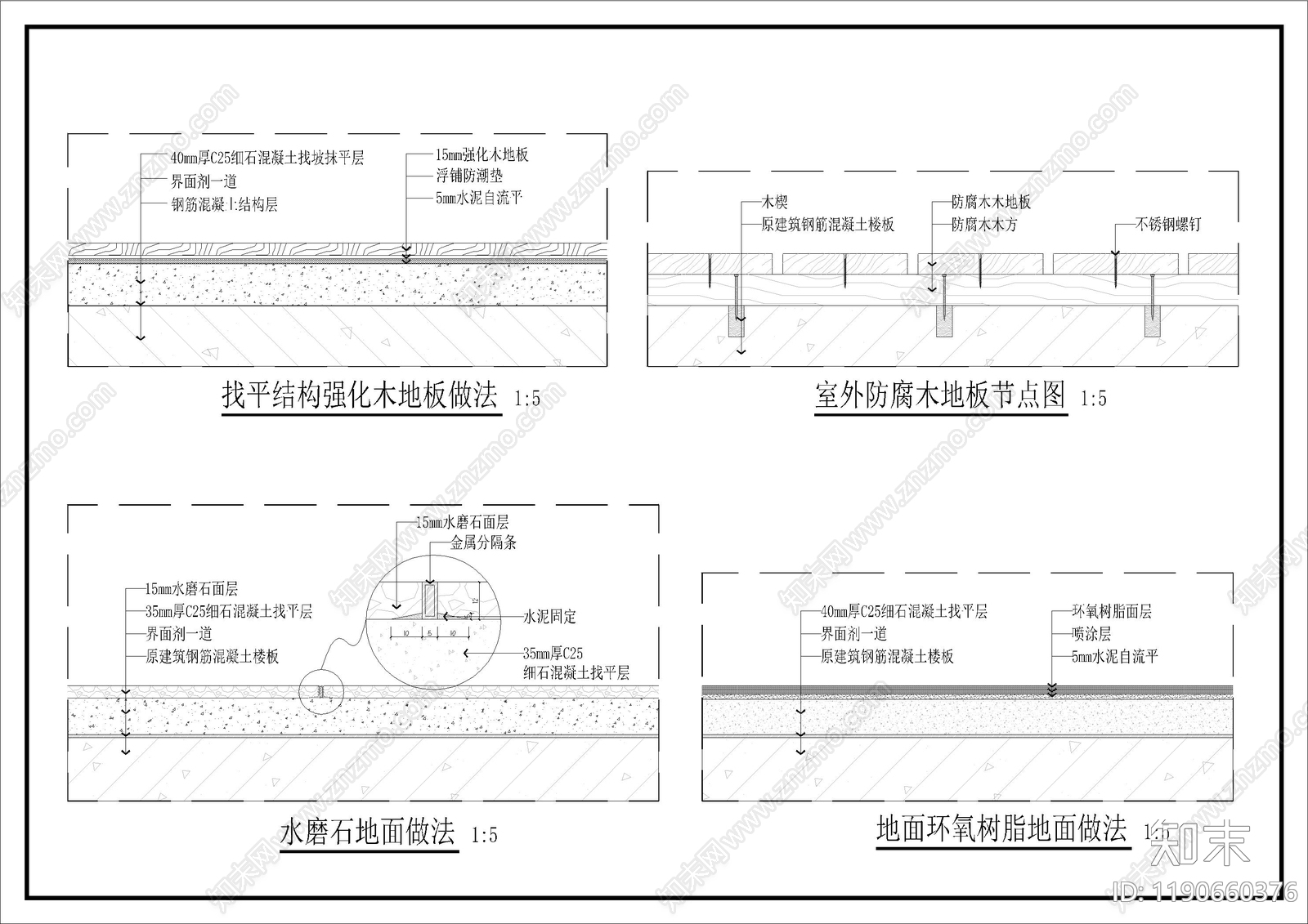 地面综合节点施工图下载【ID:1190660376】