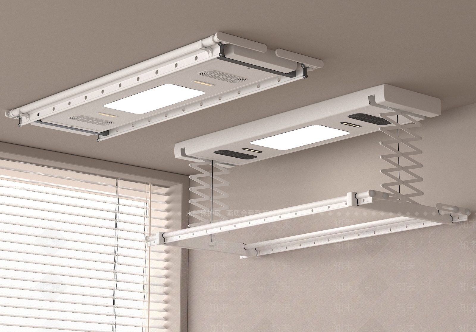 晾衣架3D模型下载【ID:1190662672】