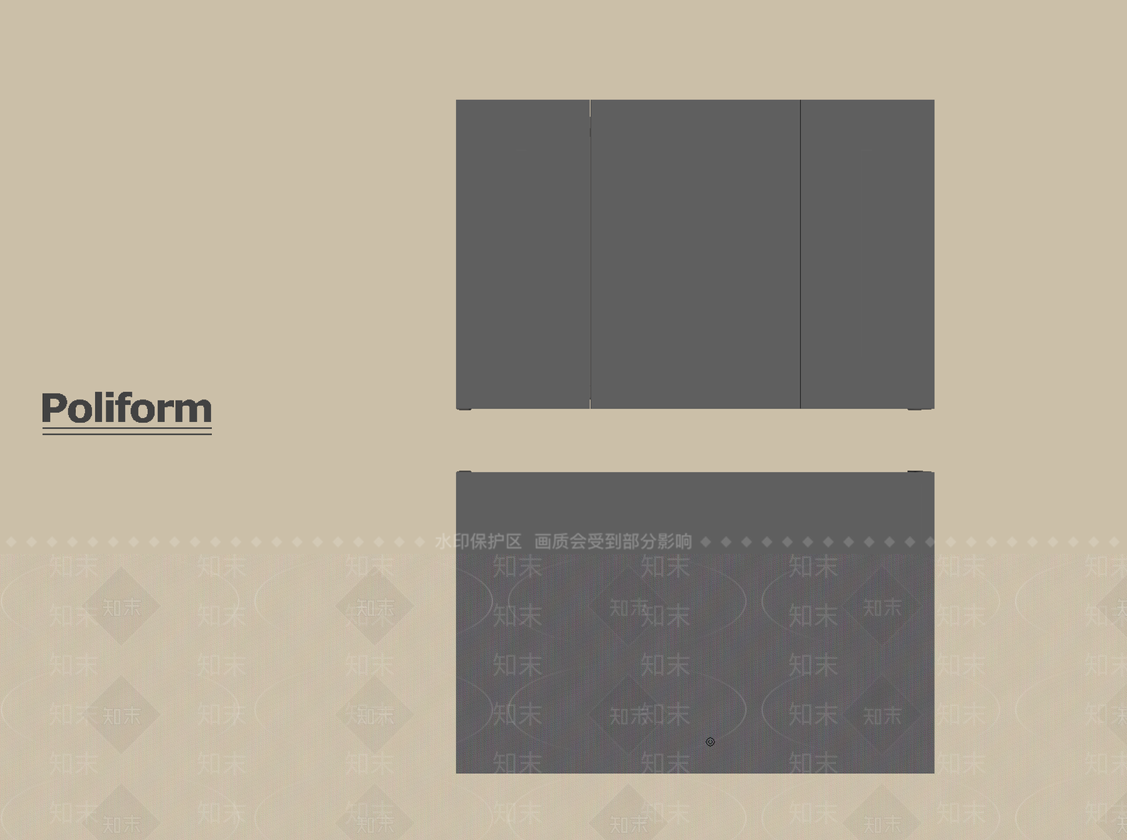 现代镜子SU模型下载【ID:1190667476】