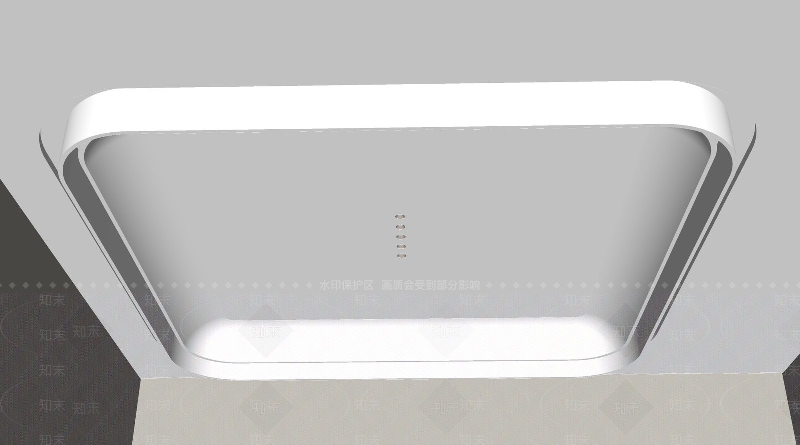 现代吊顶SU模型下载【ID:1190670208】
