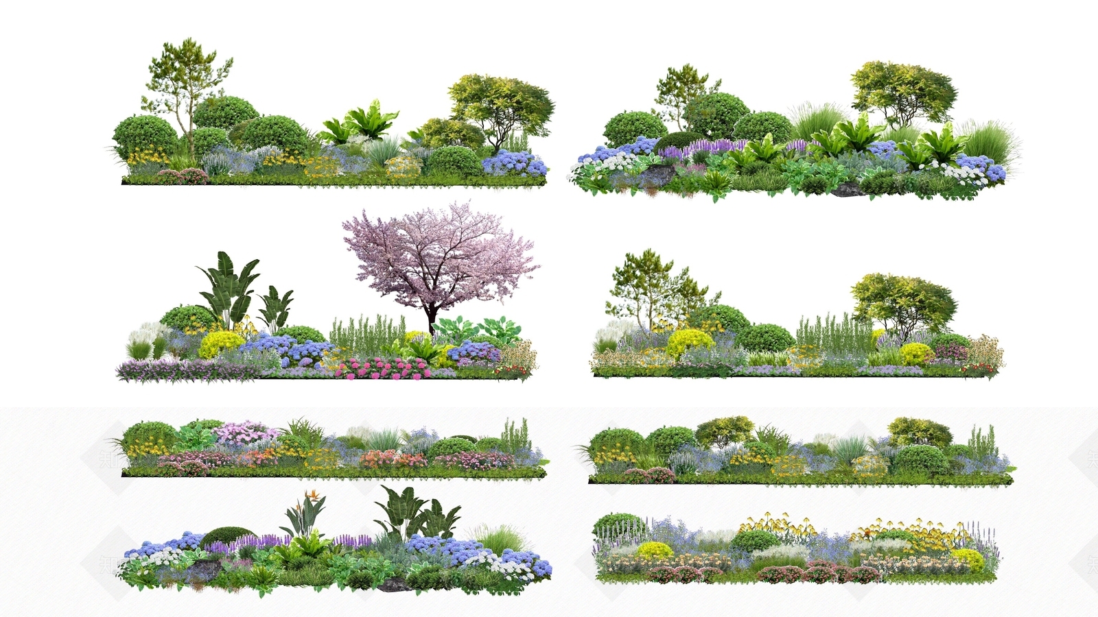 花草SU模型草图