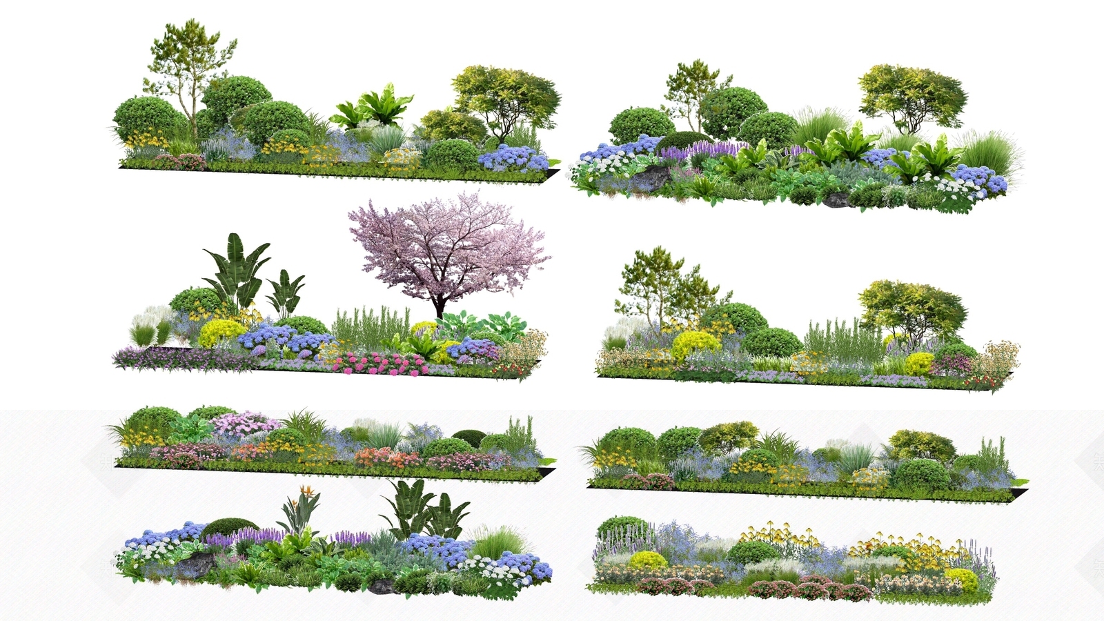 花草SU模型下载【ID:1190671458】