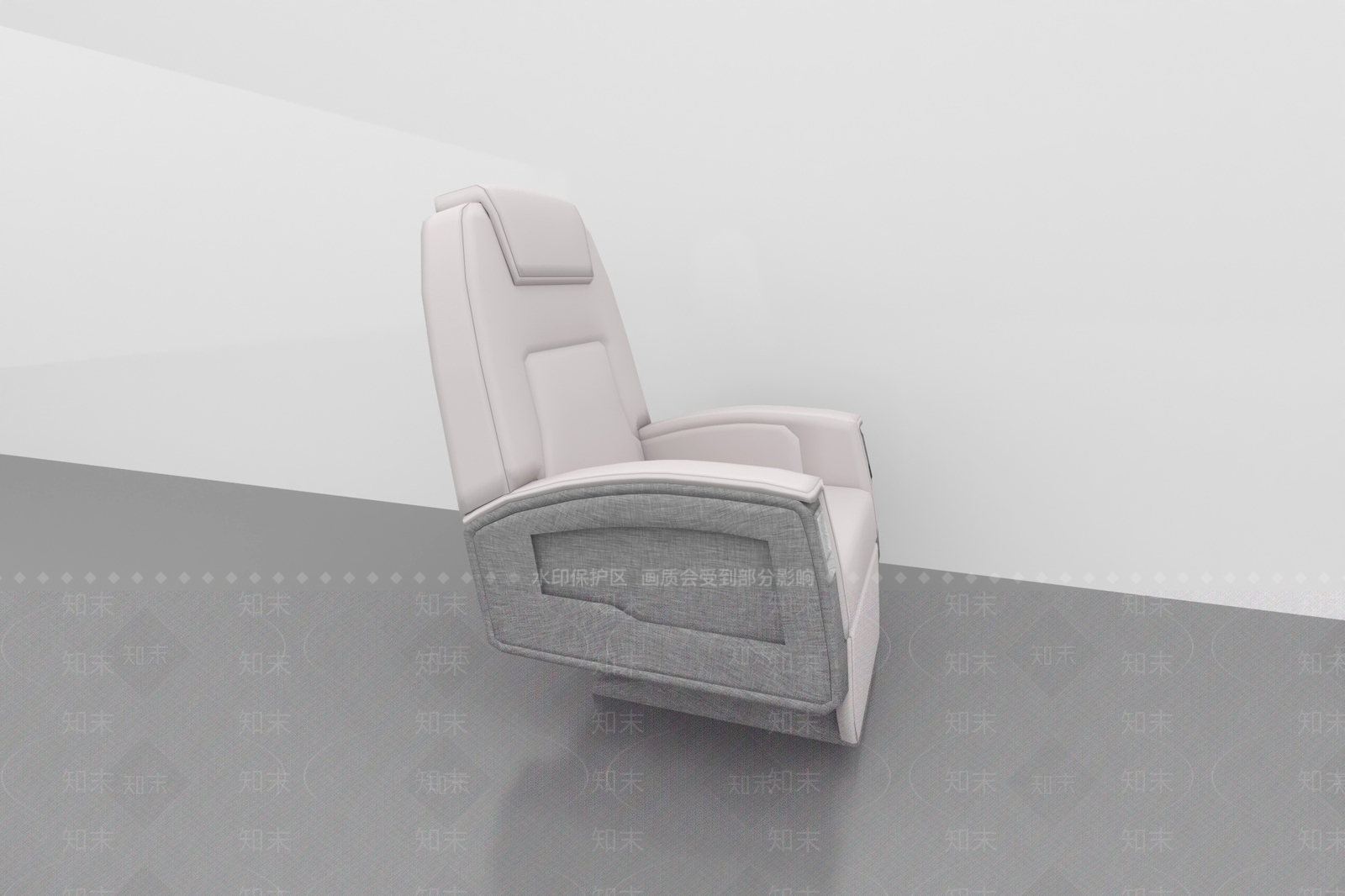 现代卡座沙发3D模型下载【ID:1190671647】