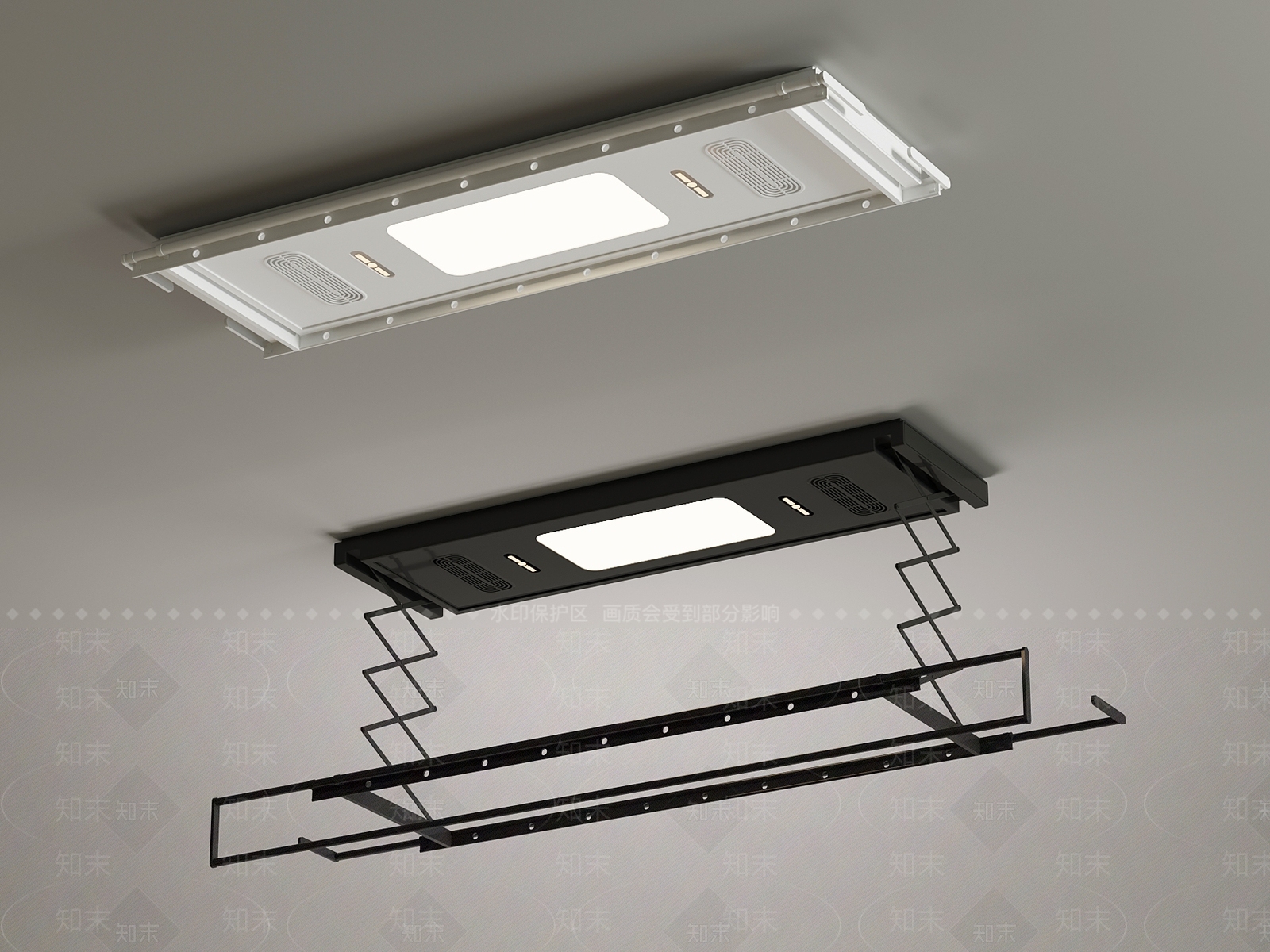 晾衣架SU模型下载【ID:1190672150】