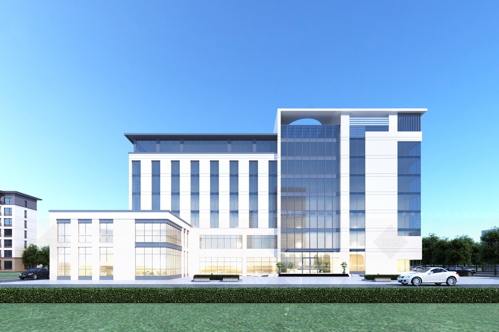 现代其他公共建筑3D模型下载【ID:1190672851】