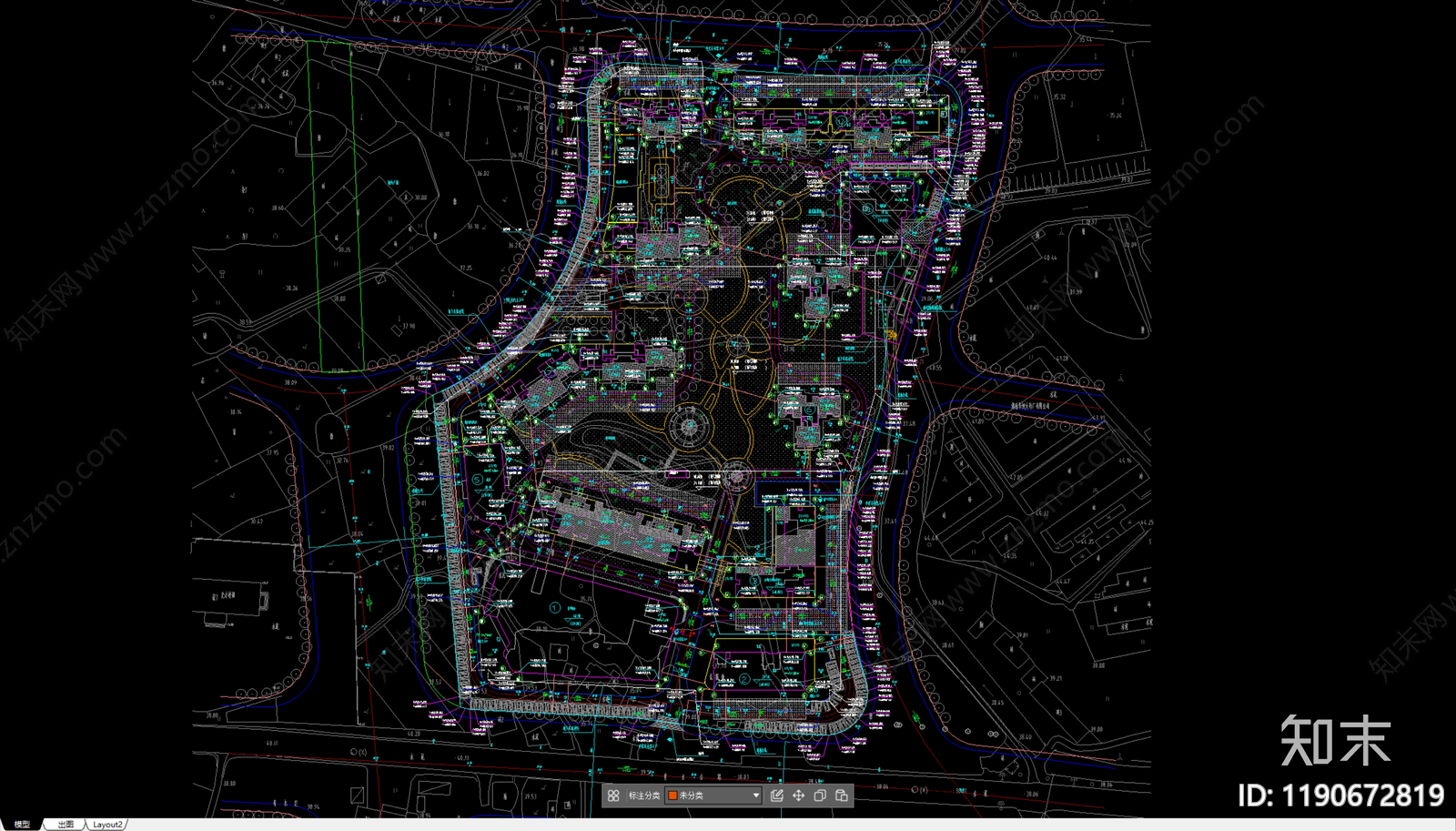 住宅楼建筑施工图下载【ID:1190672819】