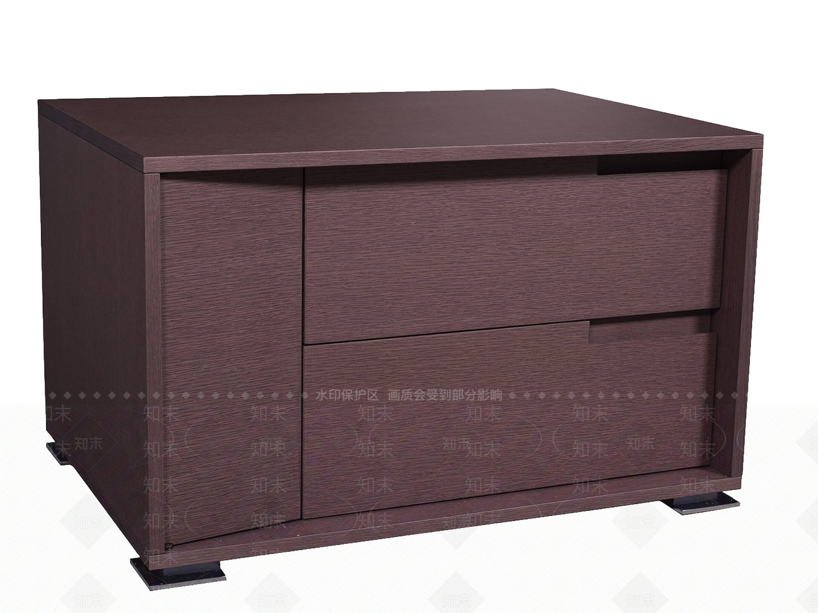 现代床头柜3D模型下载【ID:1190677845】