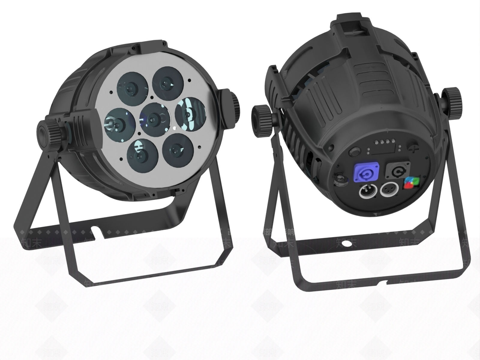现代落地灯3D模型下载【ID:1190680279】