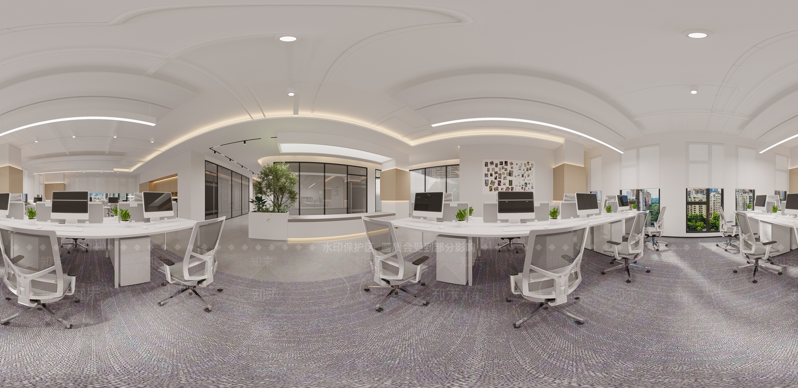 现代会议室3D模型下载【ID:1215090360】