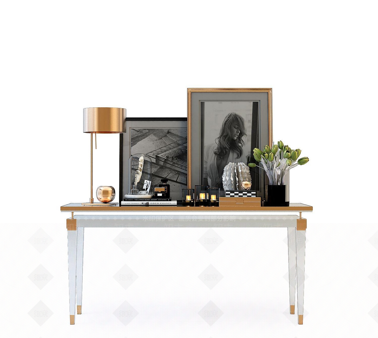 现代案几3D模型下载【ID:1190684661】