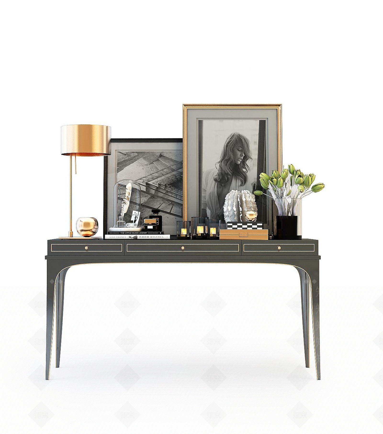 现代案几3D模型下载【ID:1190684788】