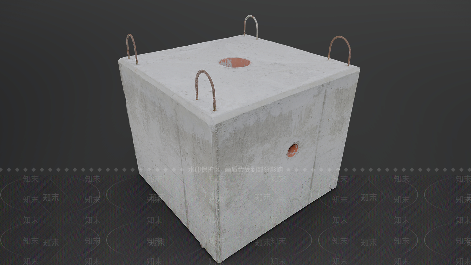 现代石头3D模型下载【ID:1190688084】