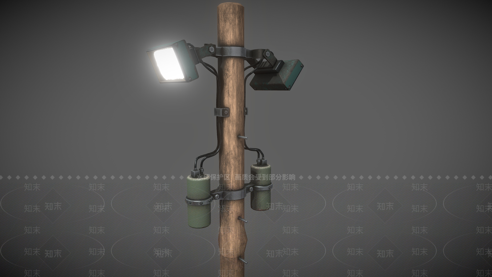现代路灯3D模型下载【ID:1190690672】
