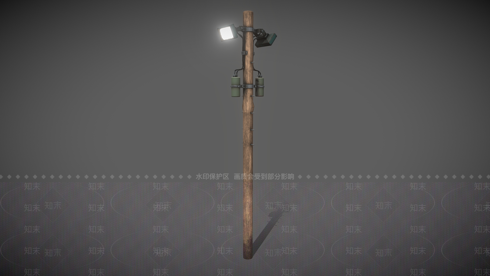 现代路灯3D模型下载【ID:1190690672】