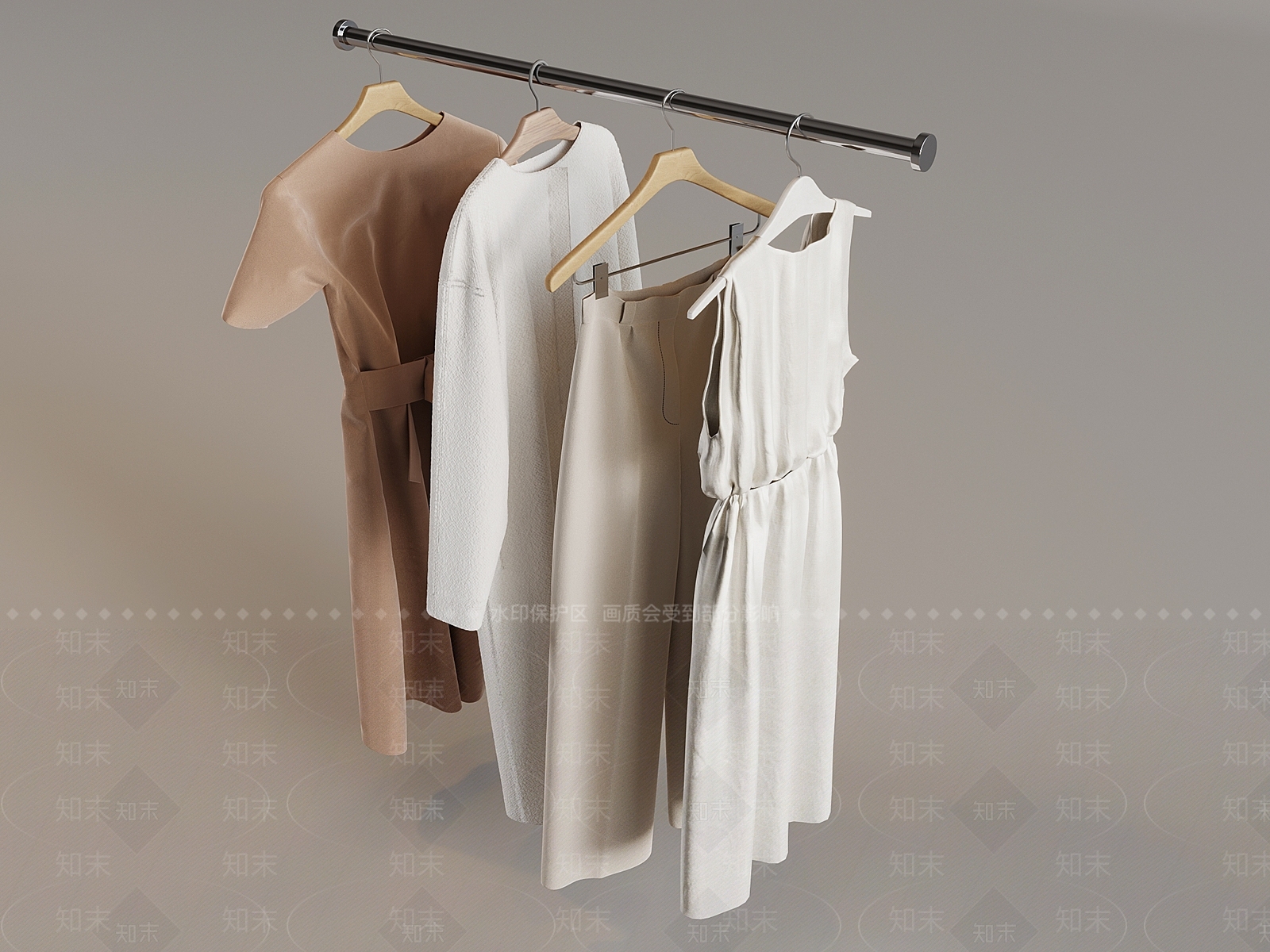 衣服3D模型下载【ID:1190694191】