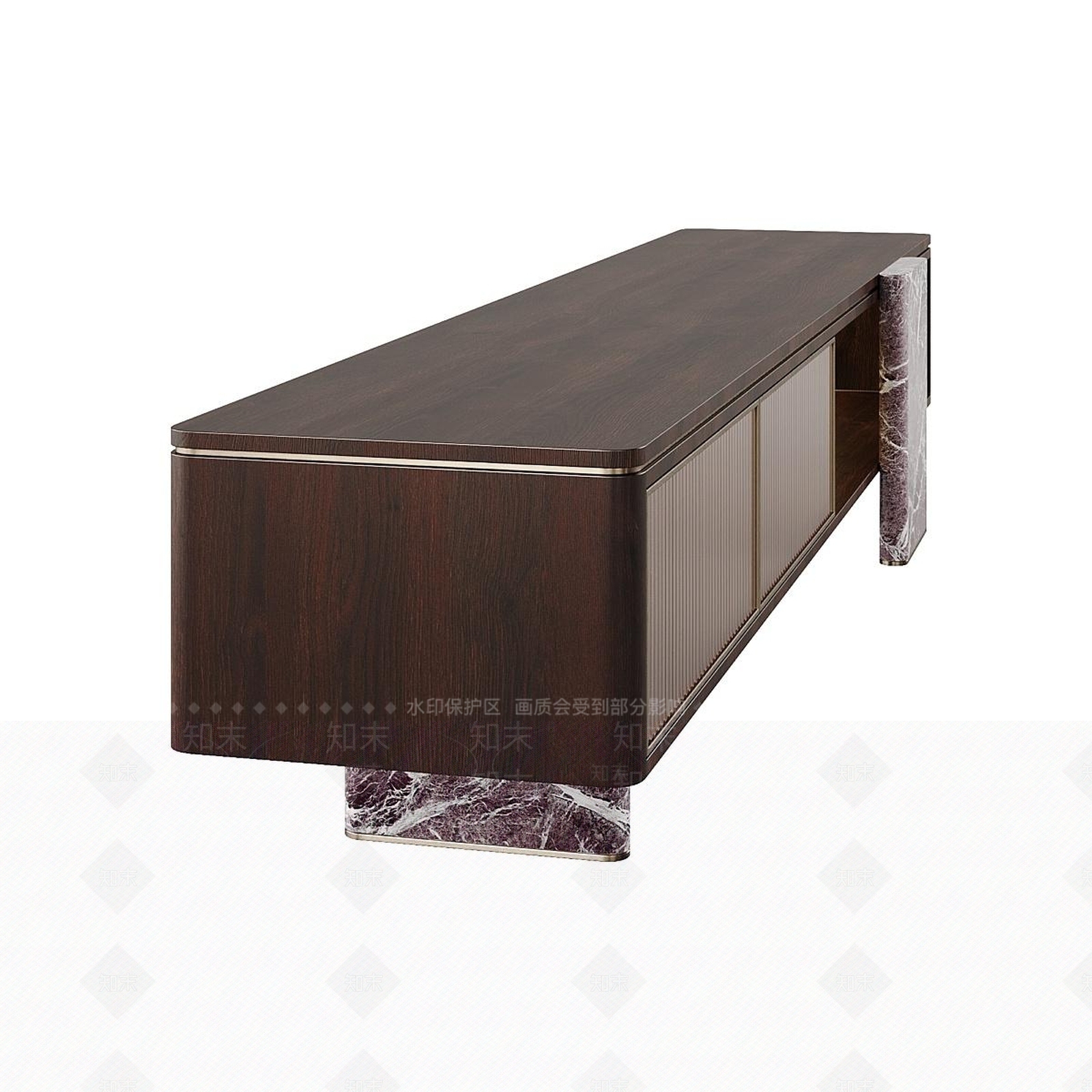 意式中古电视柜3D模型下载【ID:1190695868】