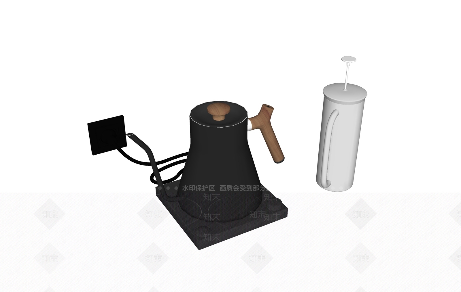 家用电器组合SU模型下载【ID:1190697604】