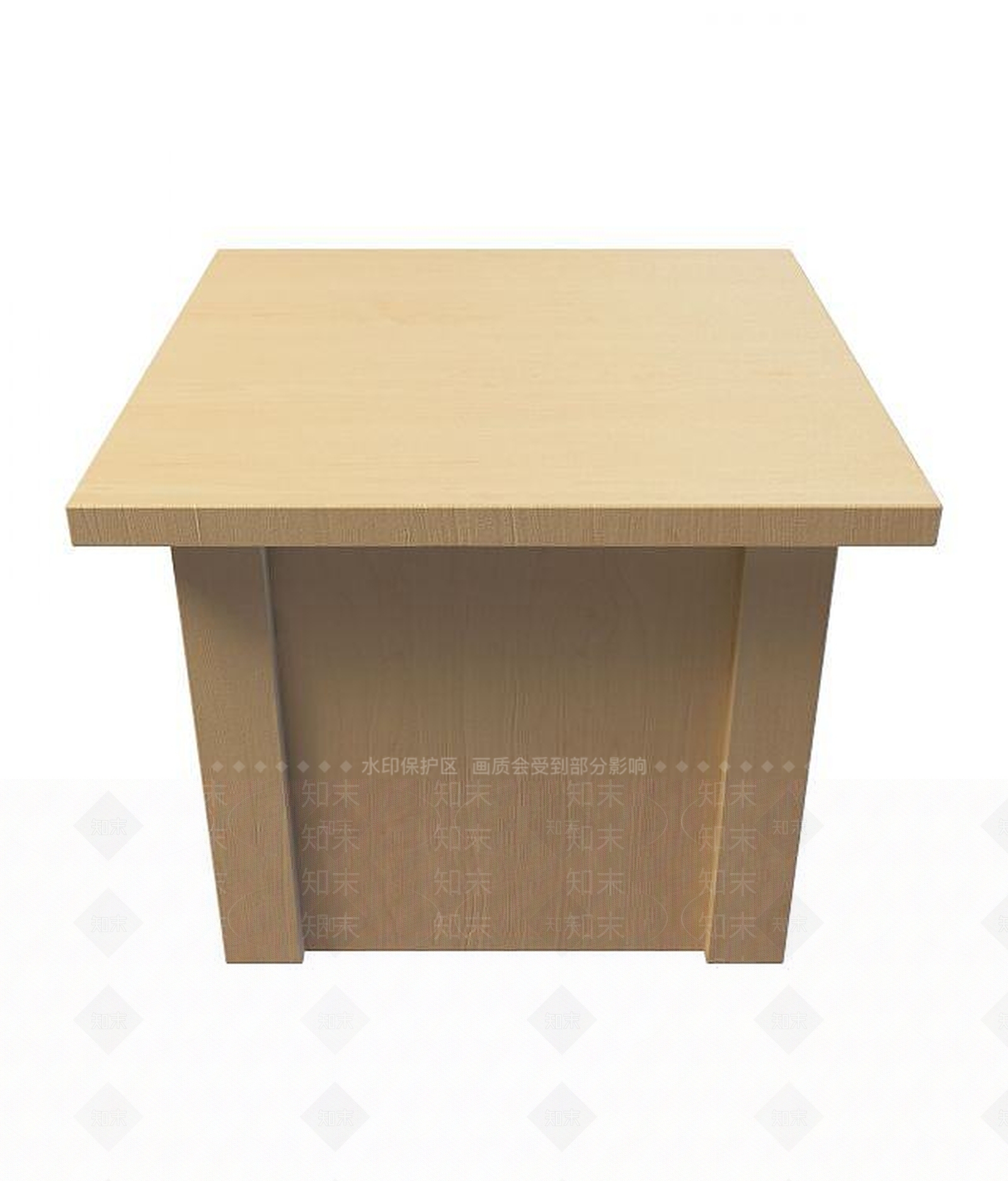 现代边几桌3D模型下载【ID:1190697649】