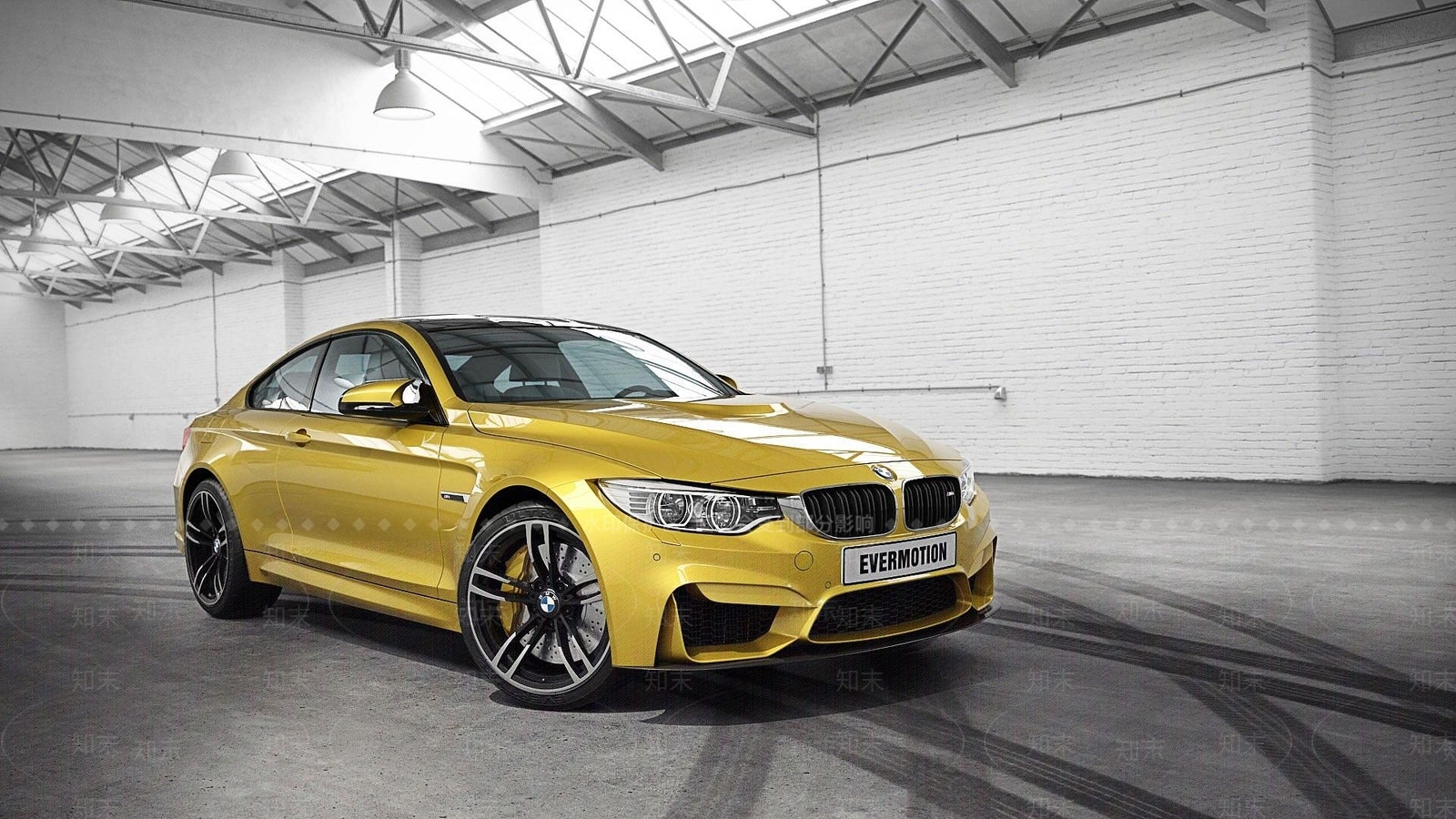 现代宝马车3D模型下载【ID:1190834955】