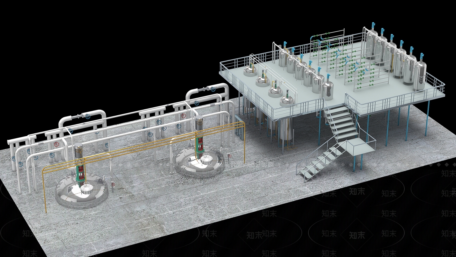 工业设备3D模型下载【ID:1190709909】