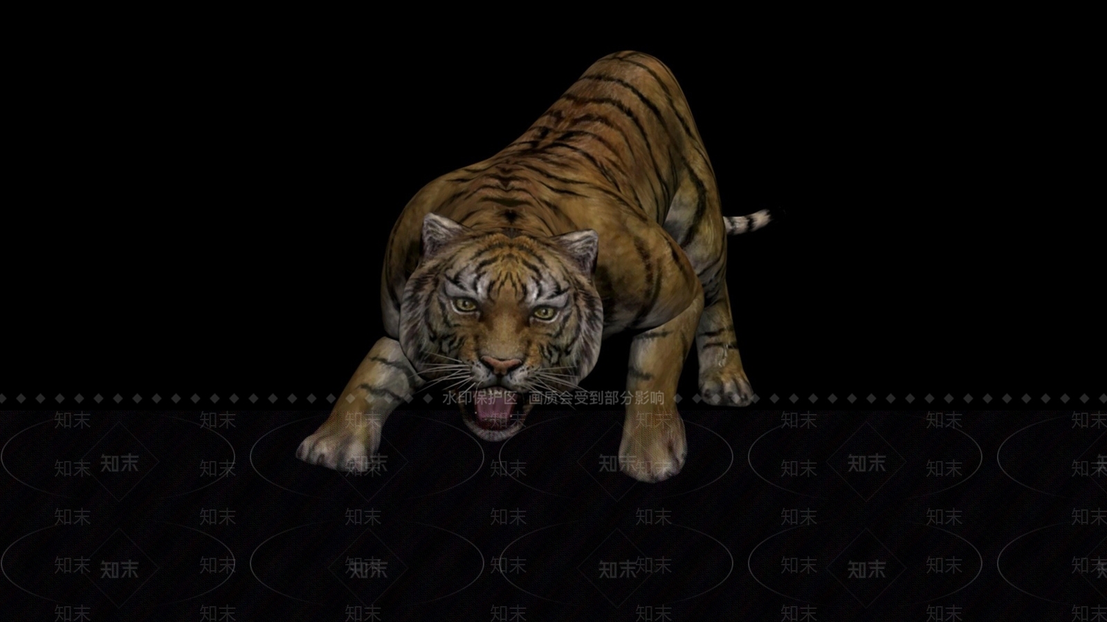 现代爬行类动物3D模型下载【ID:1190710501】
