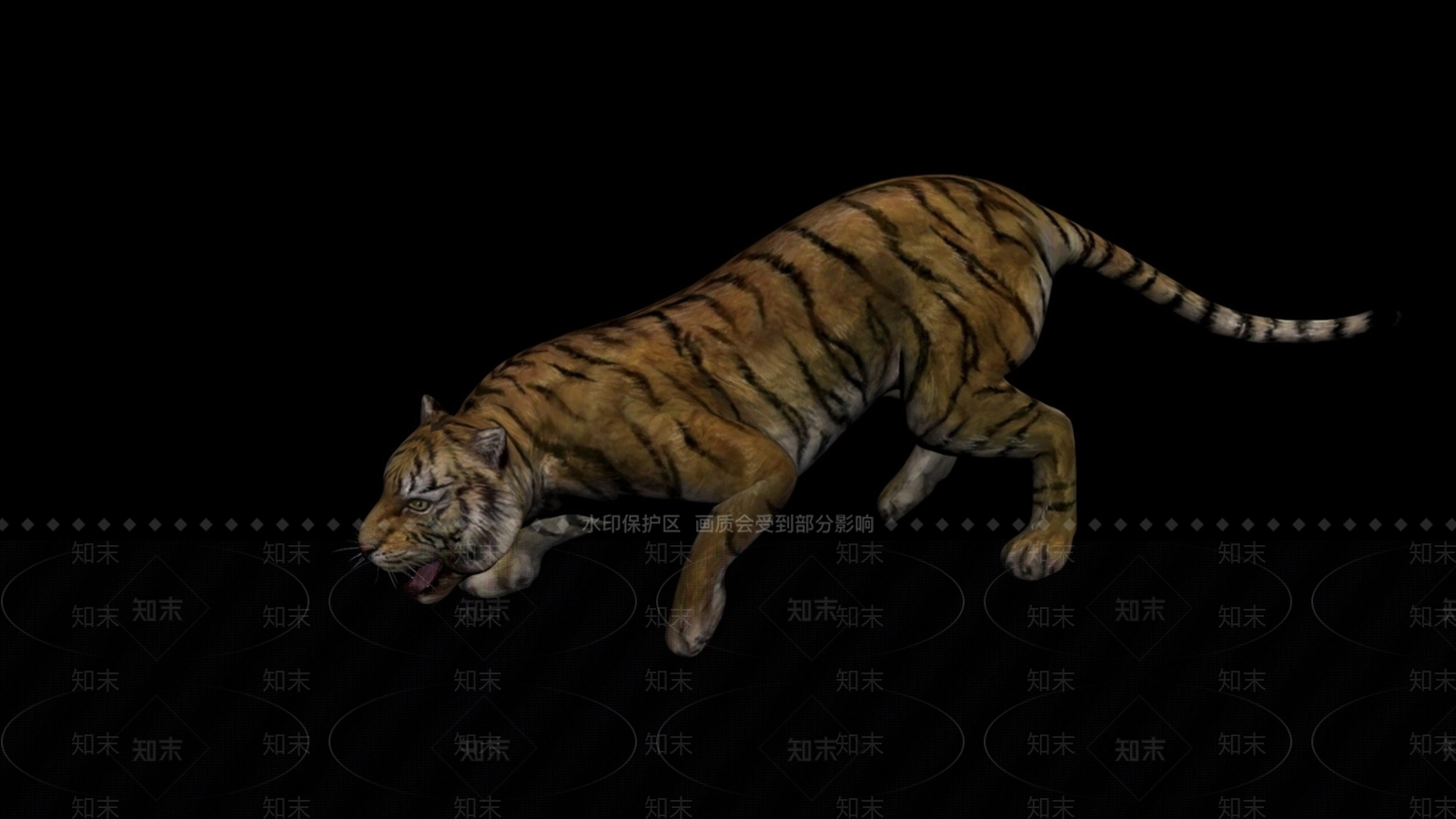 现代爬行类动物3D模型下载【ID:1190710501】
