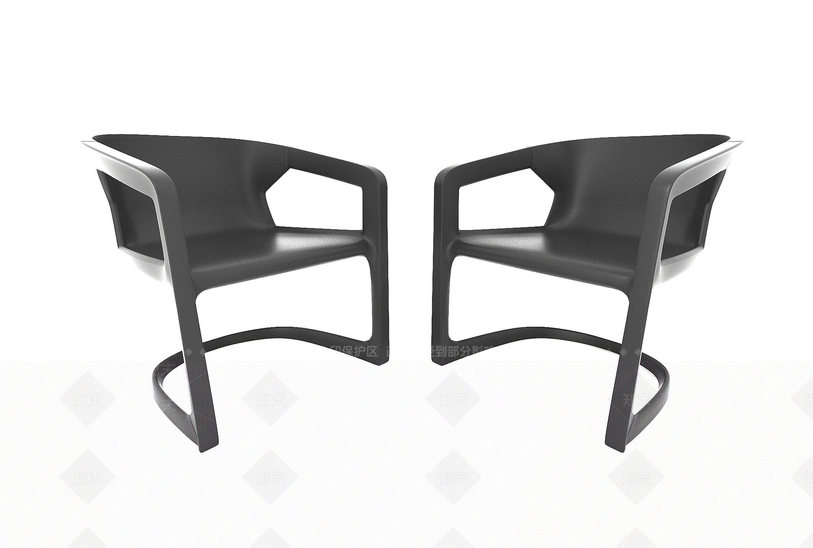 现代休闲椅3D模型下载【ID:1199581843】