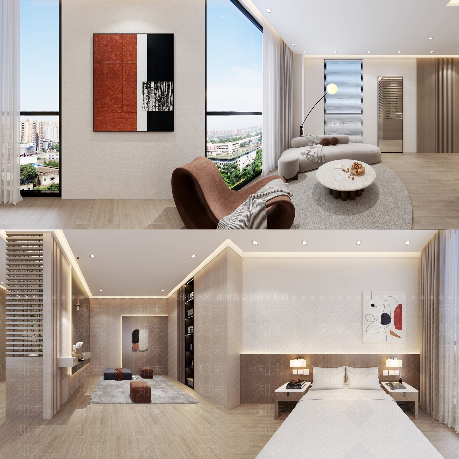 现代民宿3D模型下载【ID:1190717704】