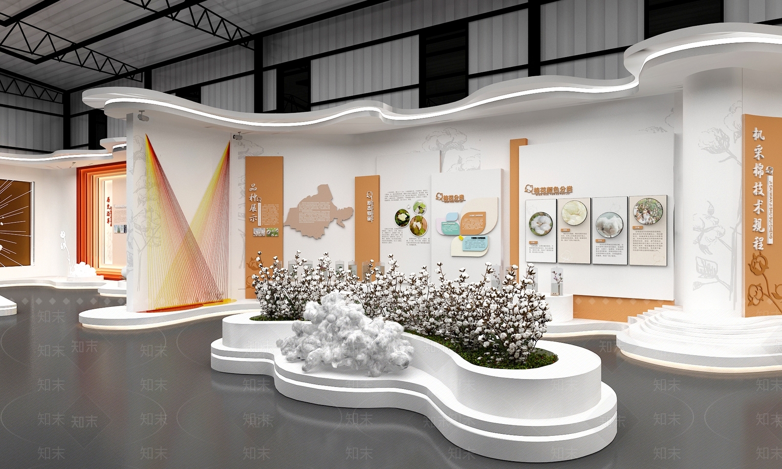 现代其他展厅3D模型下载【ID:1190717397】