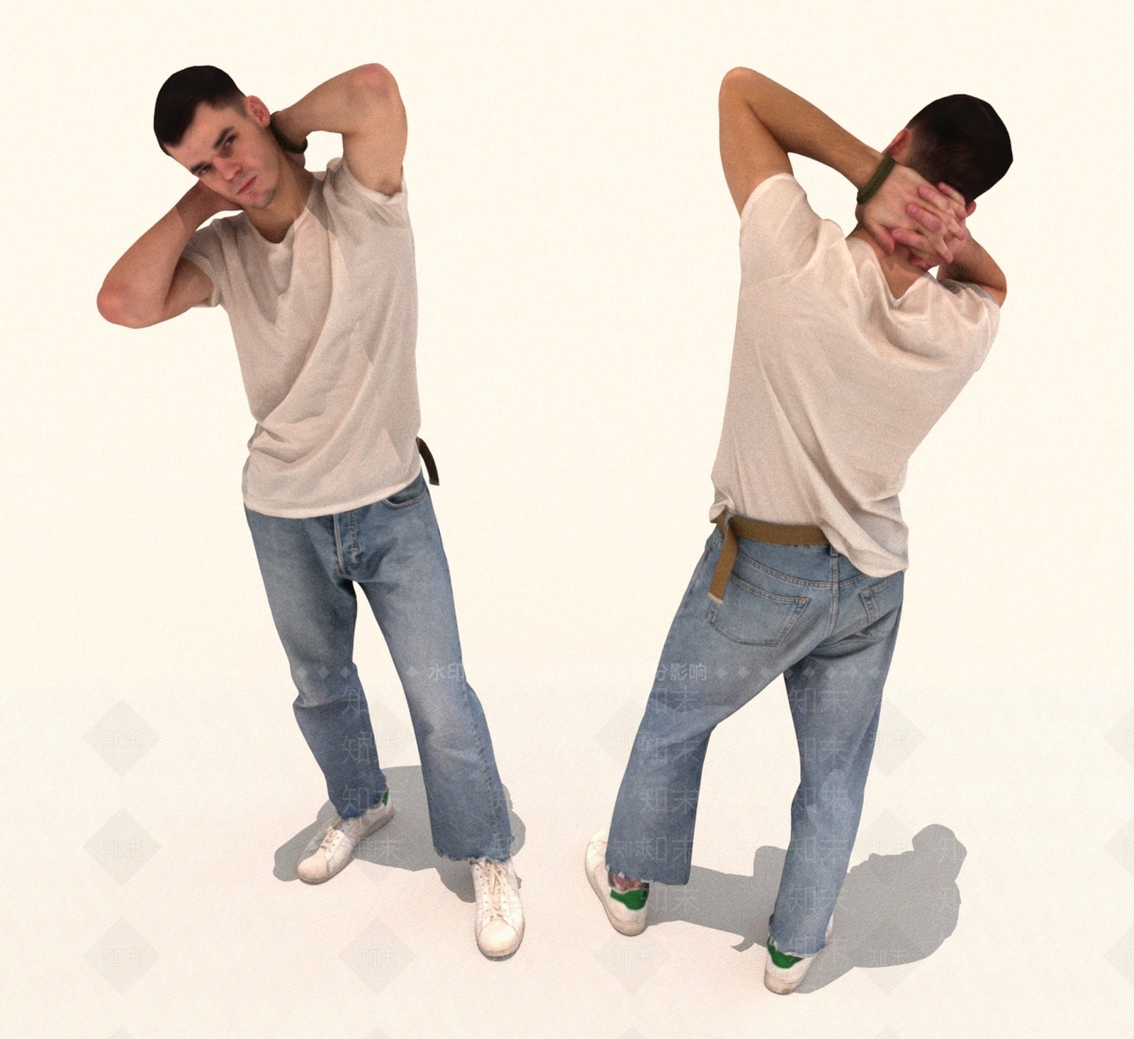 男人3D模型下载【ID:1190725463】