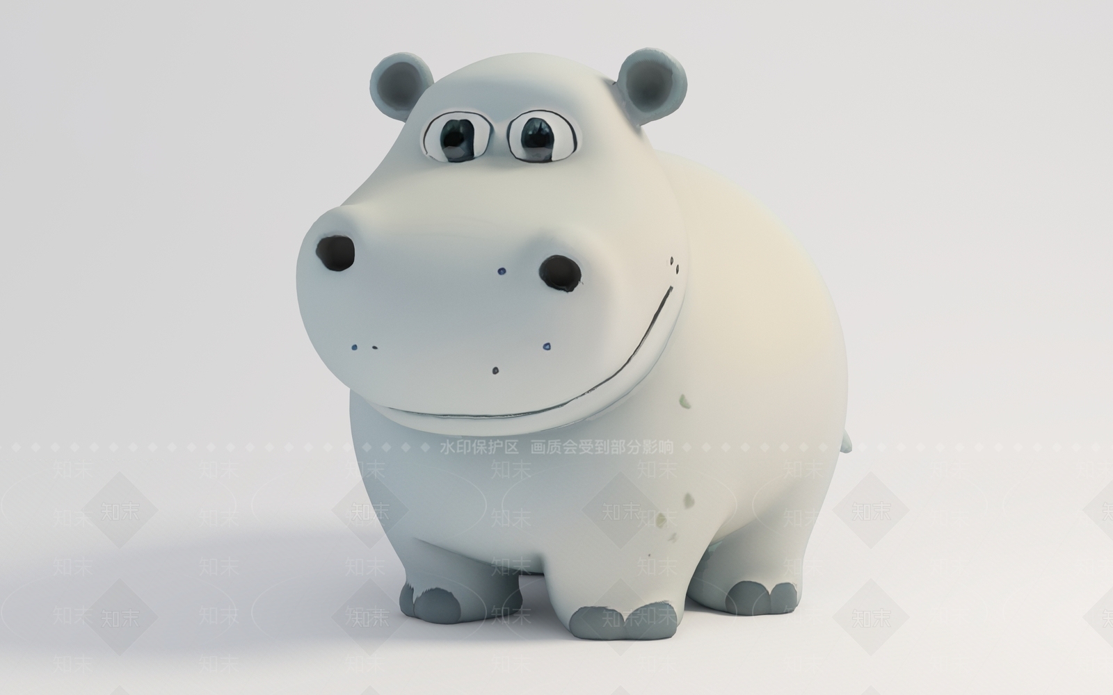 水生类动物3D模型下载【ID:1190847337】