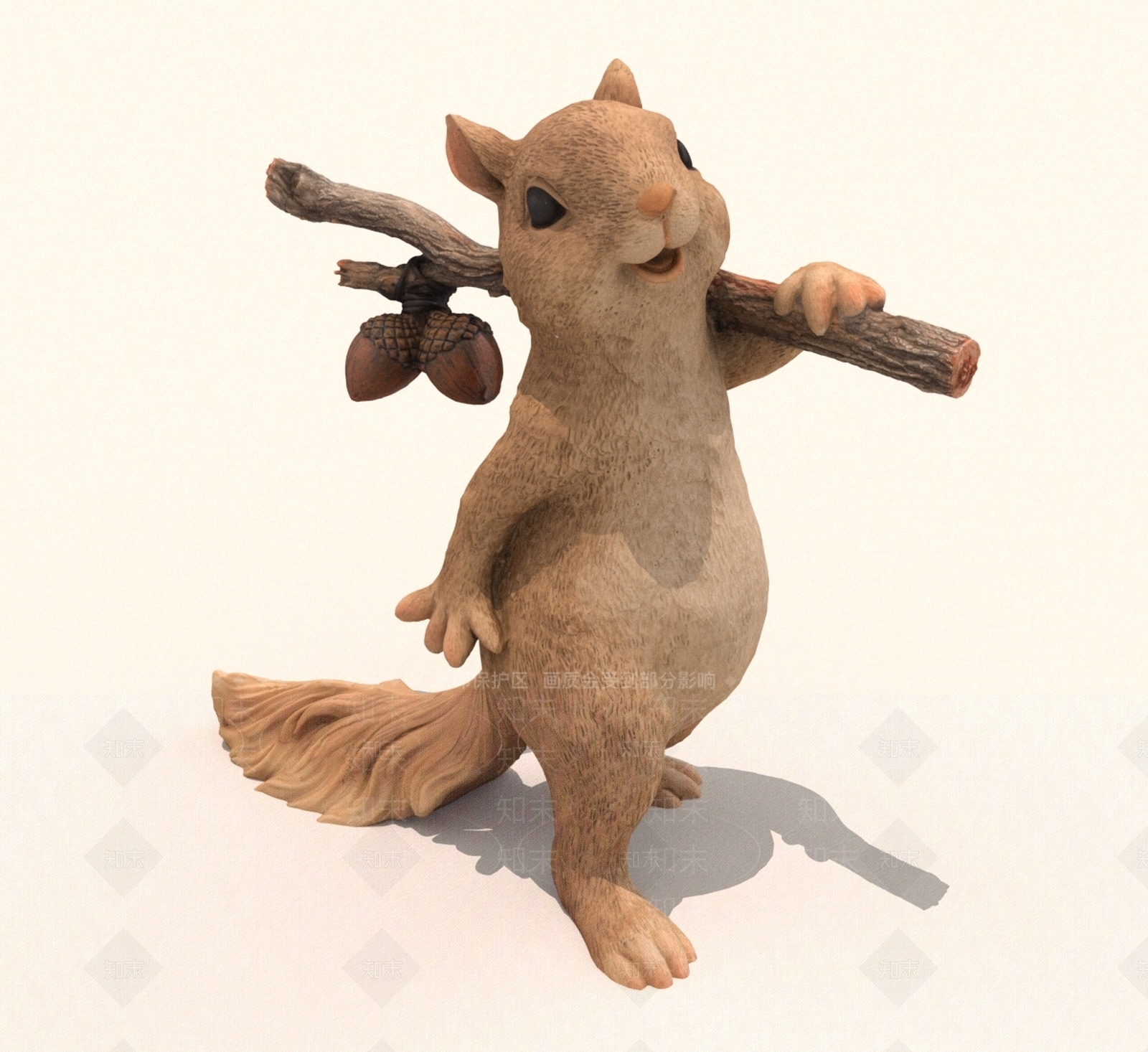 爬行类动物3D模型下载【ID:1190731704】