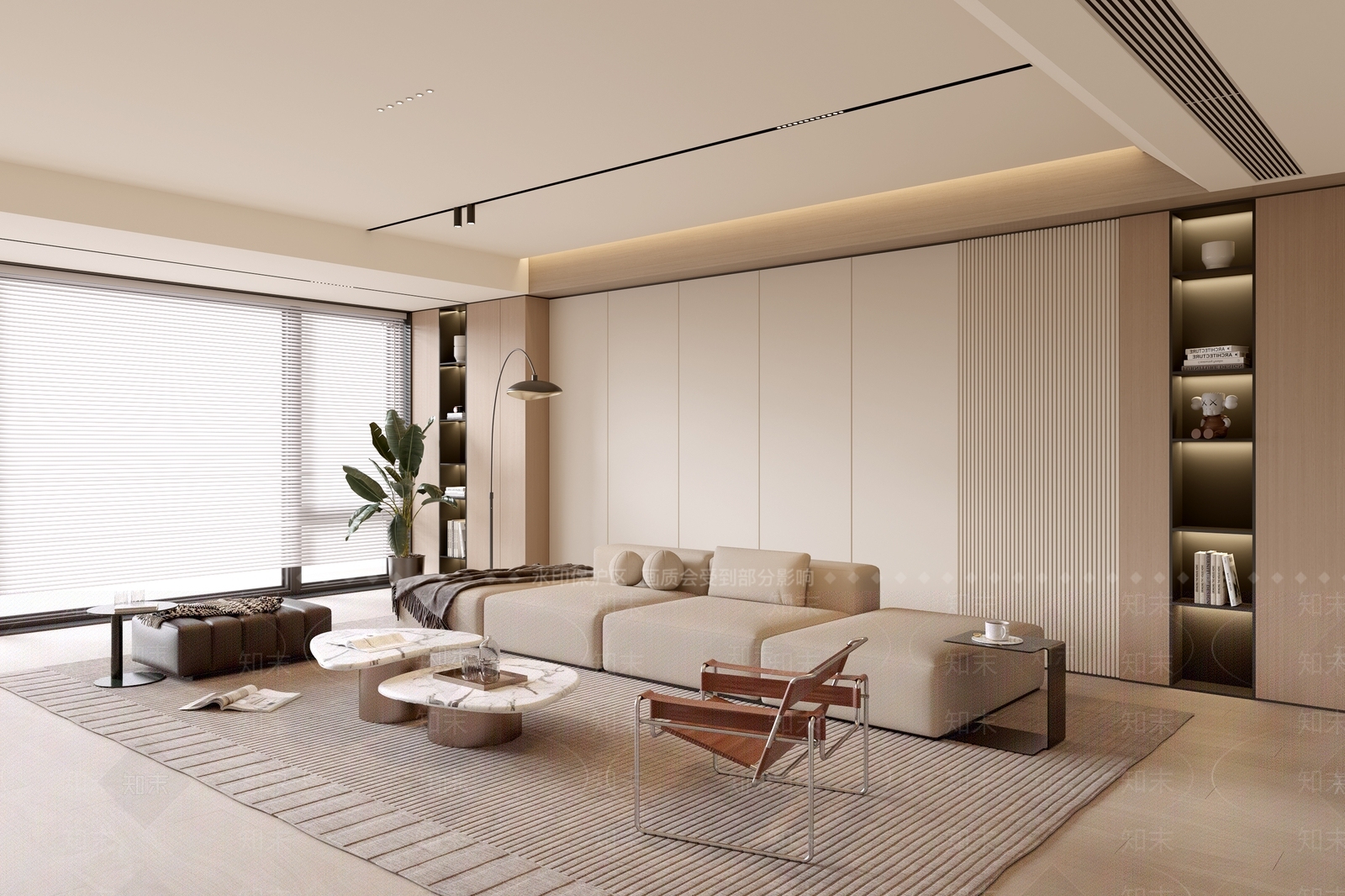 现代家居客厅SU模型下载【ID:1190735831】