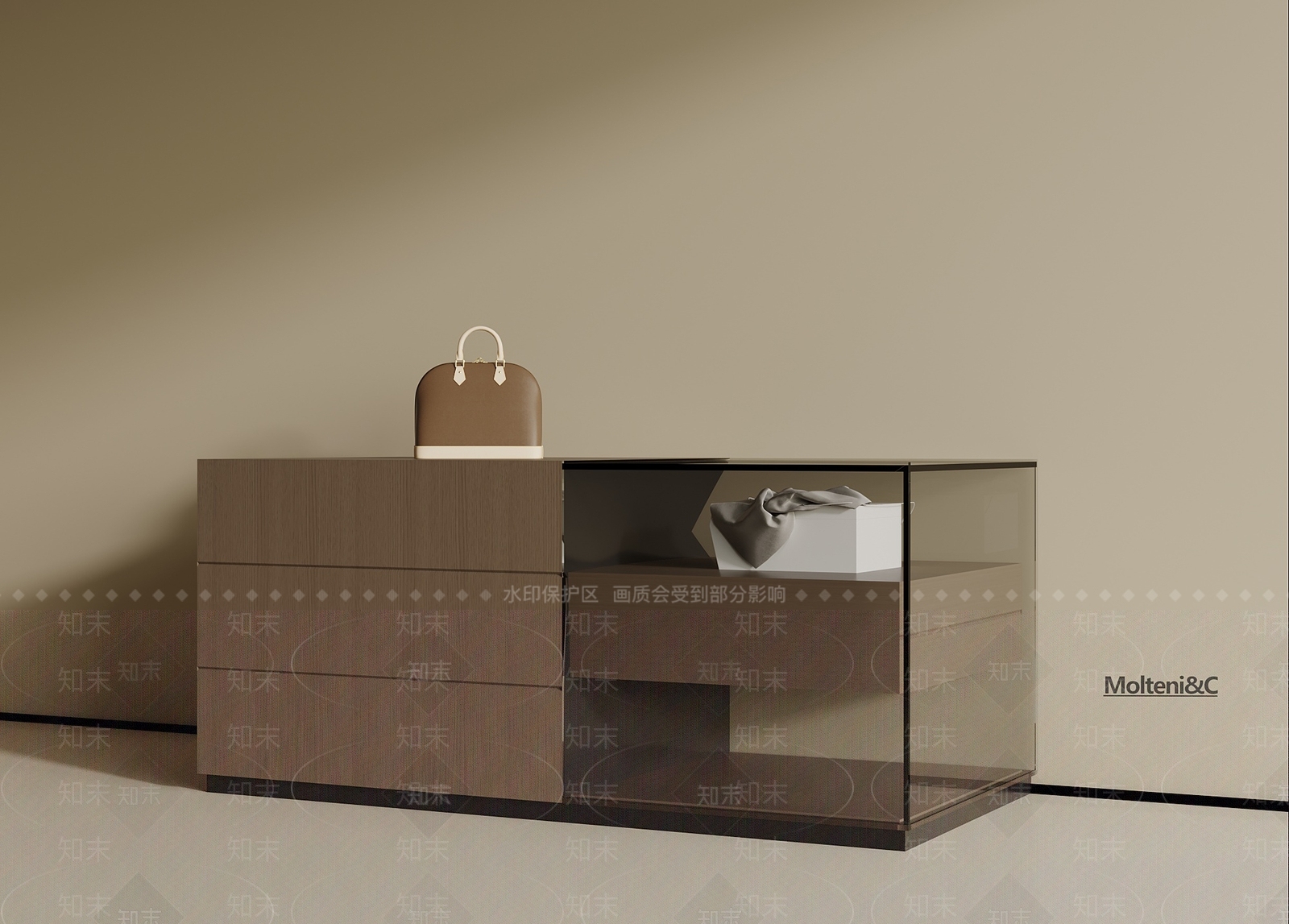 现代首饰柜3D模型下载【ID:1190736863】