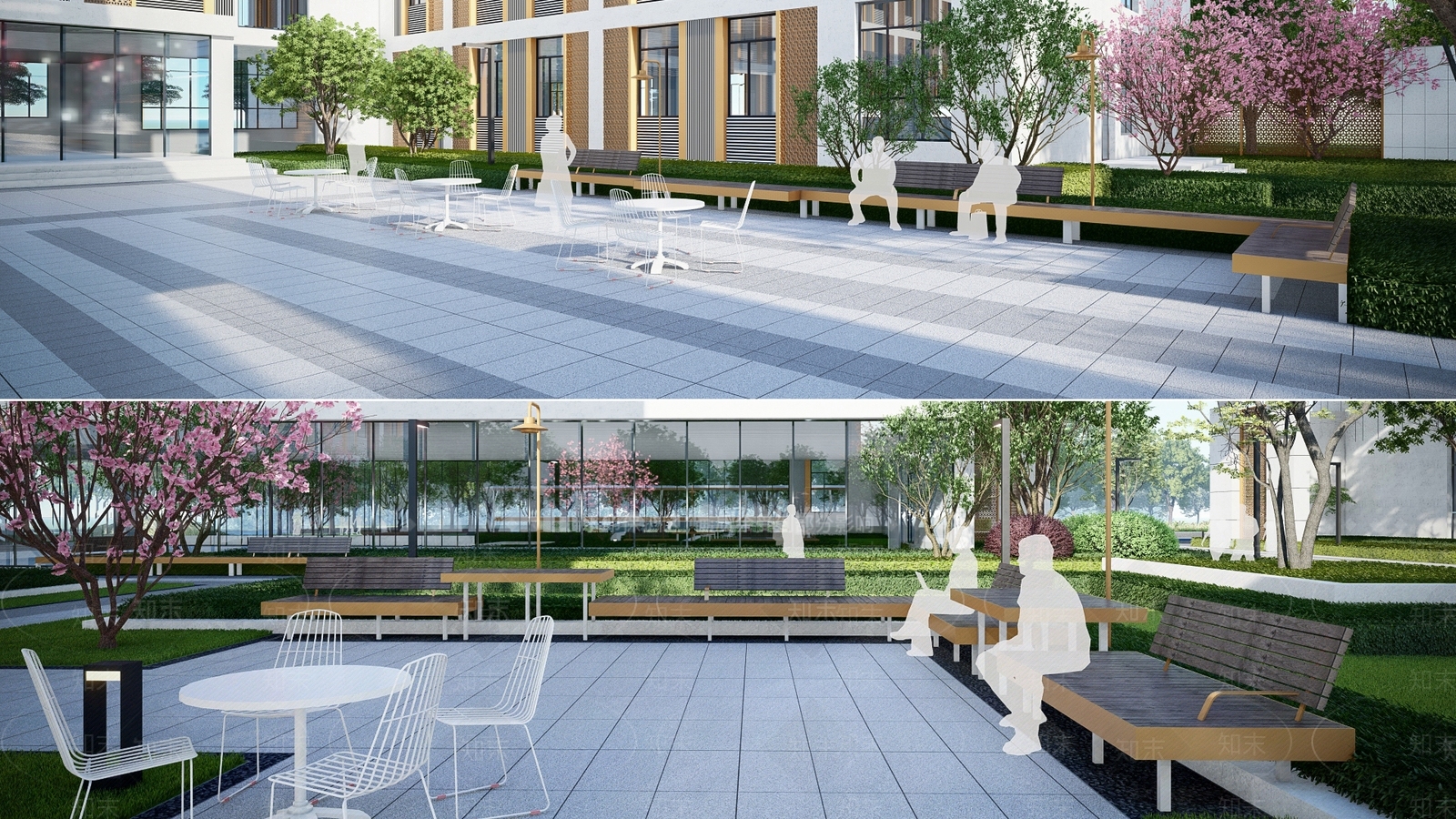 现代景观座椅SU模型下载【ID:1190742418】