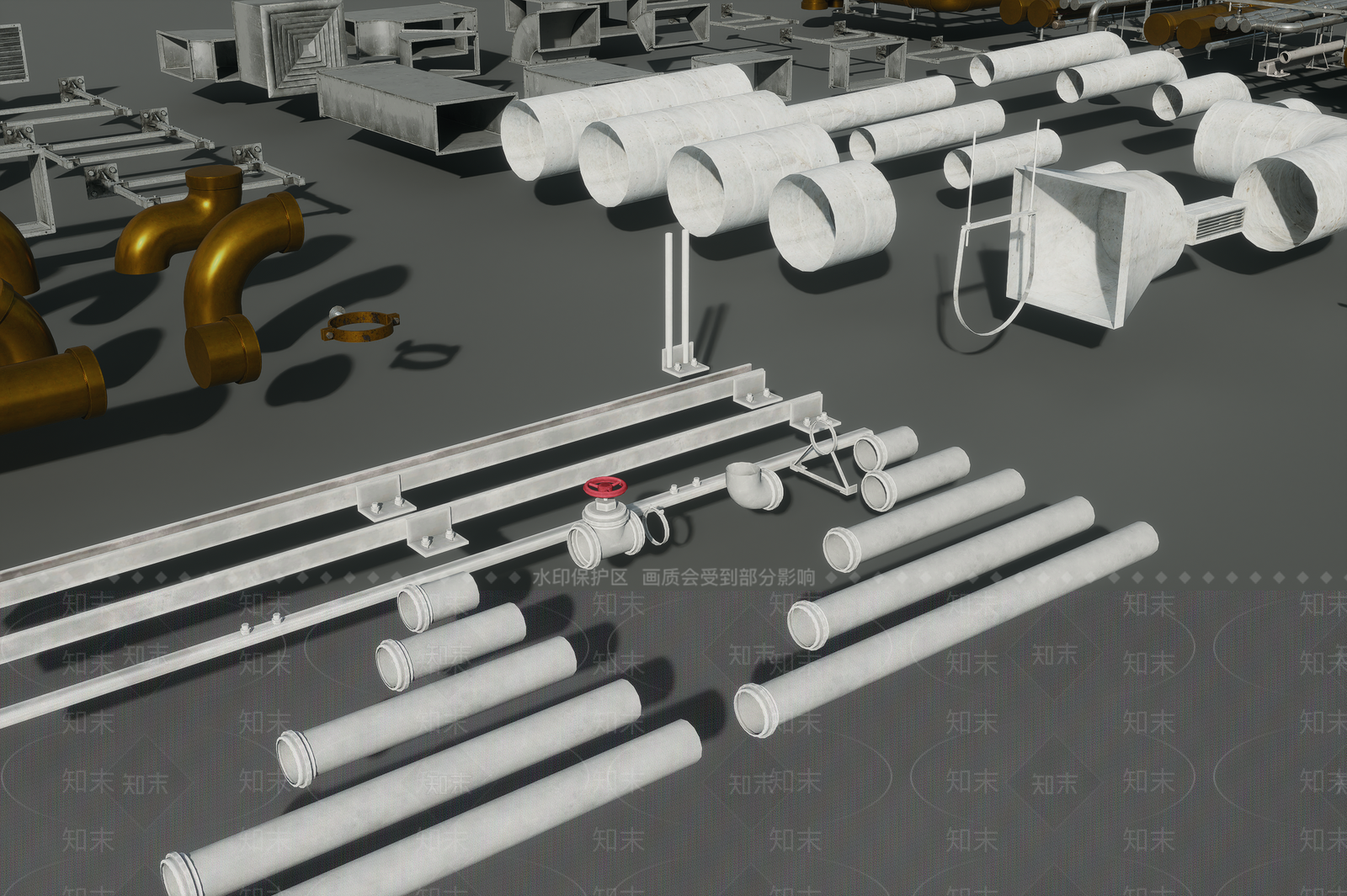 工业设备3D模型下载【ID:1190742504】