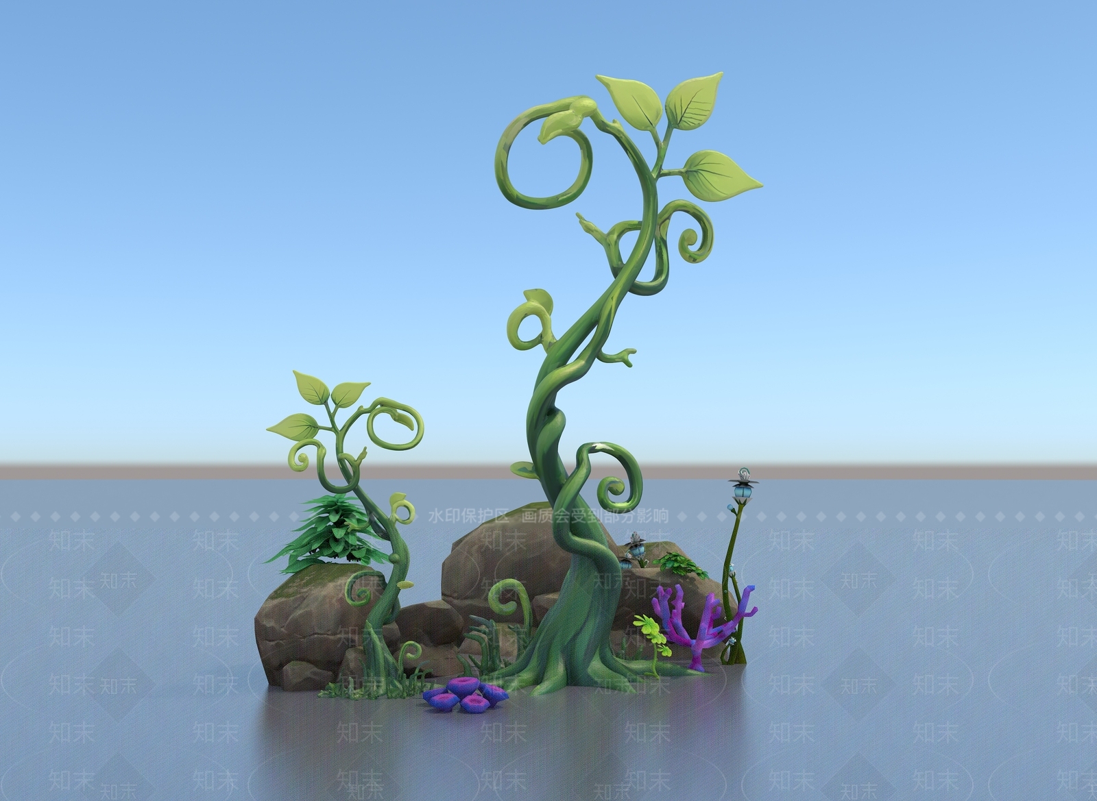 藤蔓3D模型下载【ID:1190748531】