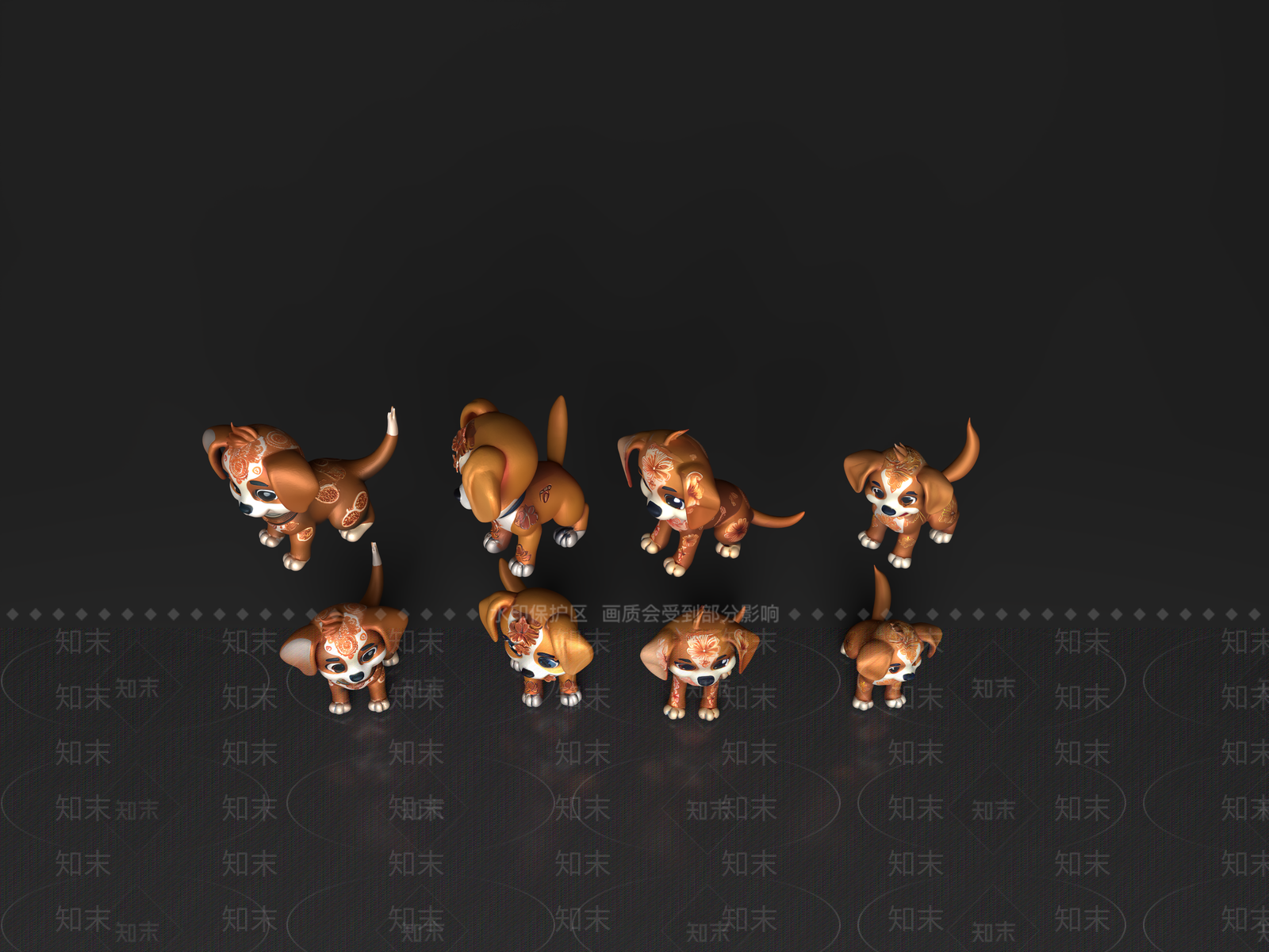 狗3D模型下载【ID:1190749800】