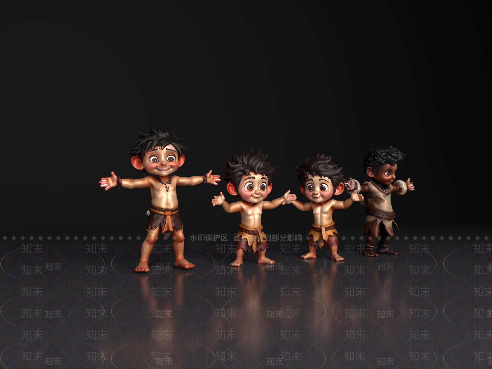 儿童3D模型下载【ID:1190751888】
