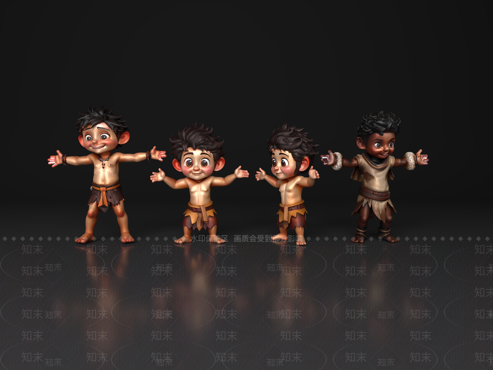 儿童3D模型下载【ID:1190751888】