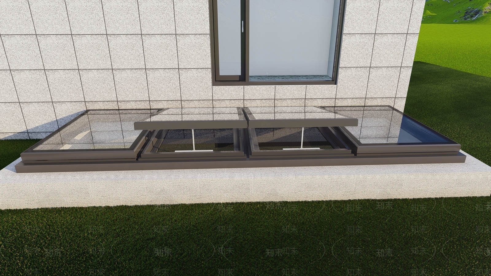 现代别墅SU模型下载【ID:1190753421】