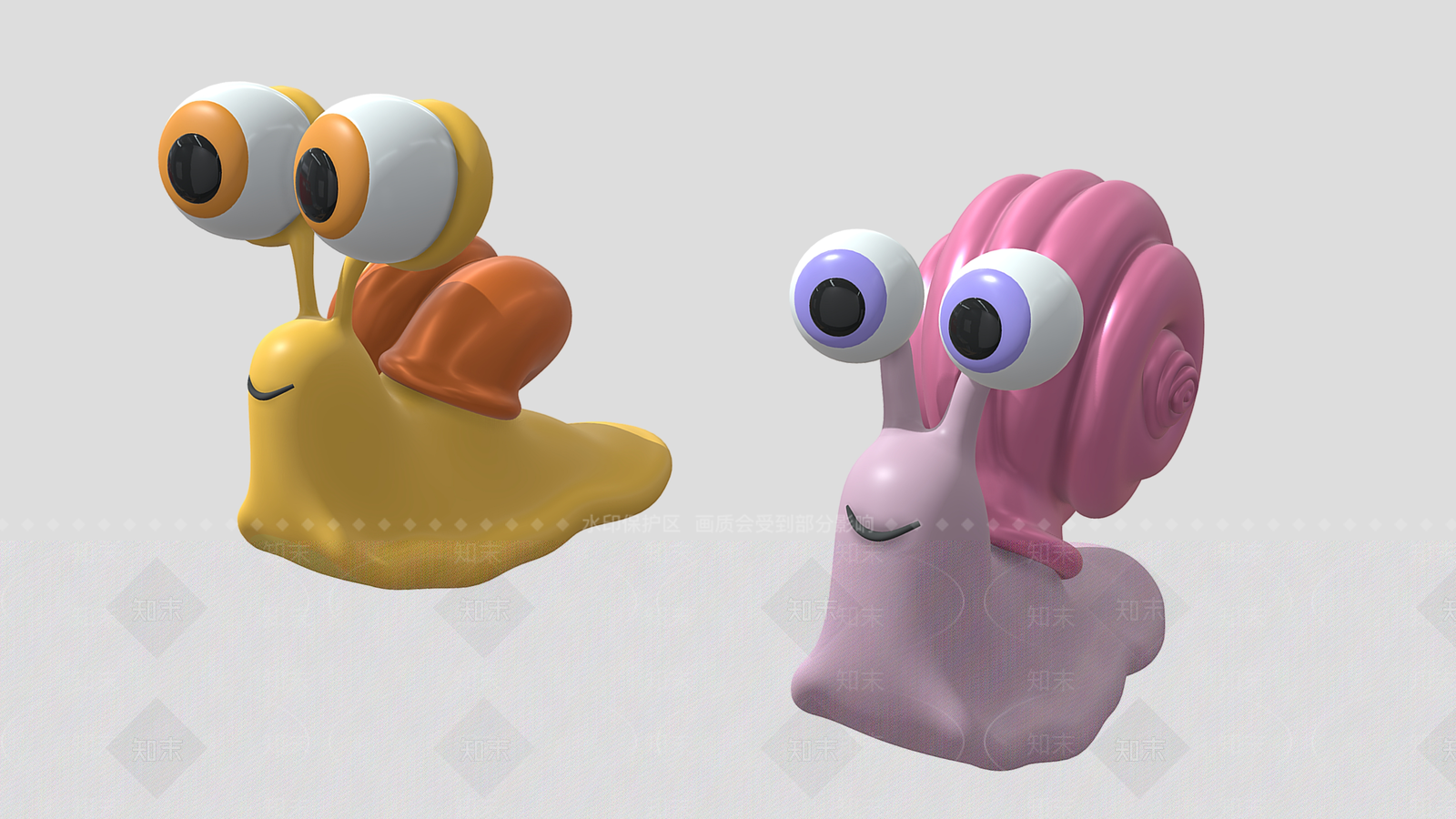 爬行类动物3D模型下载【ID:1190757042】