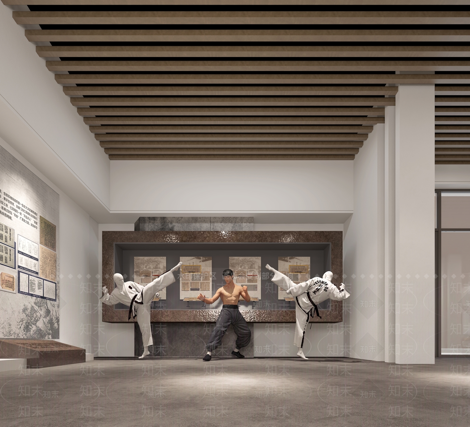 新中式博物馆3D模型下载【ID:1190760588】