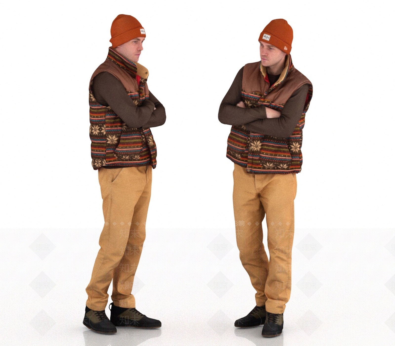 男人3D模型下载【ID:1190759873】