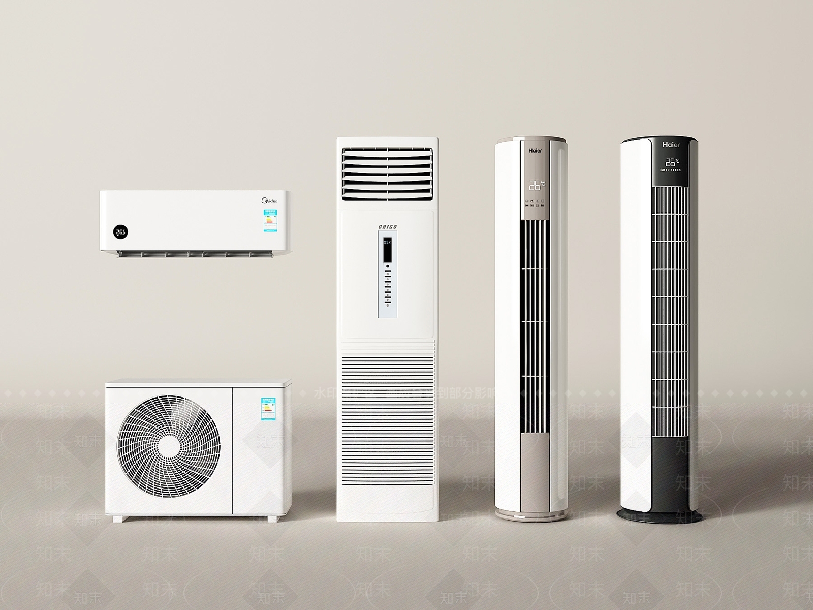 空调SU模型下载【ID:1190763840】