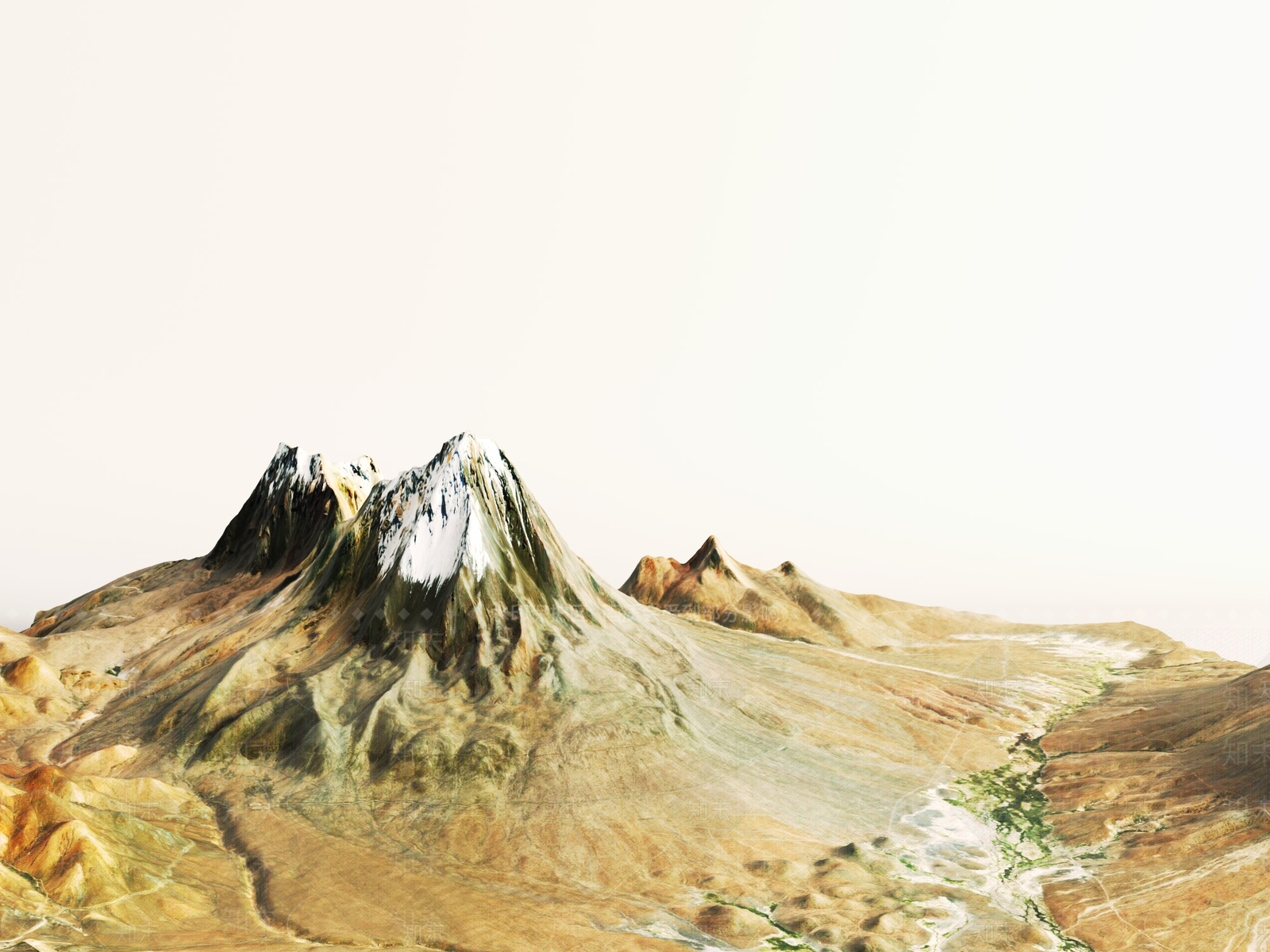 现代假山水景3D模型下载【ID:1190766424】
