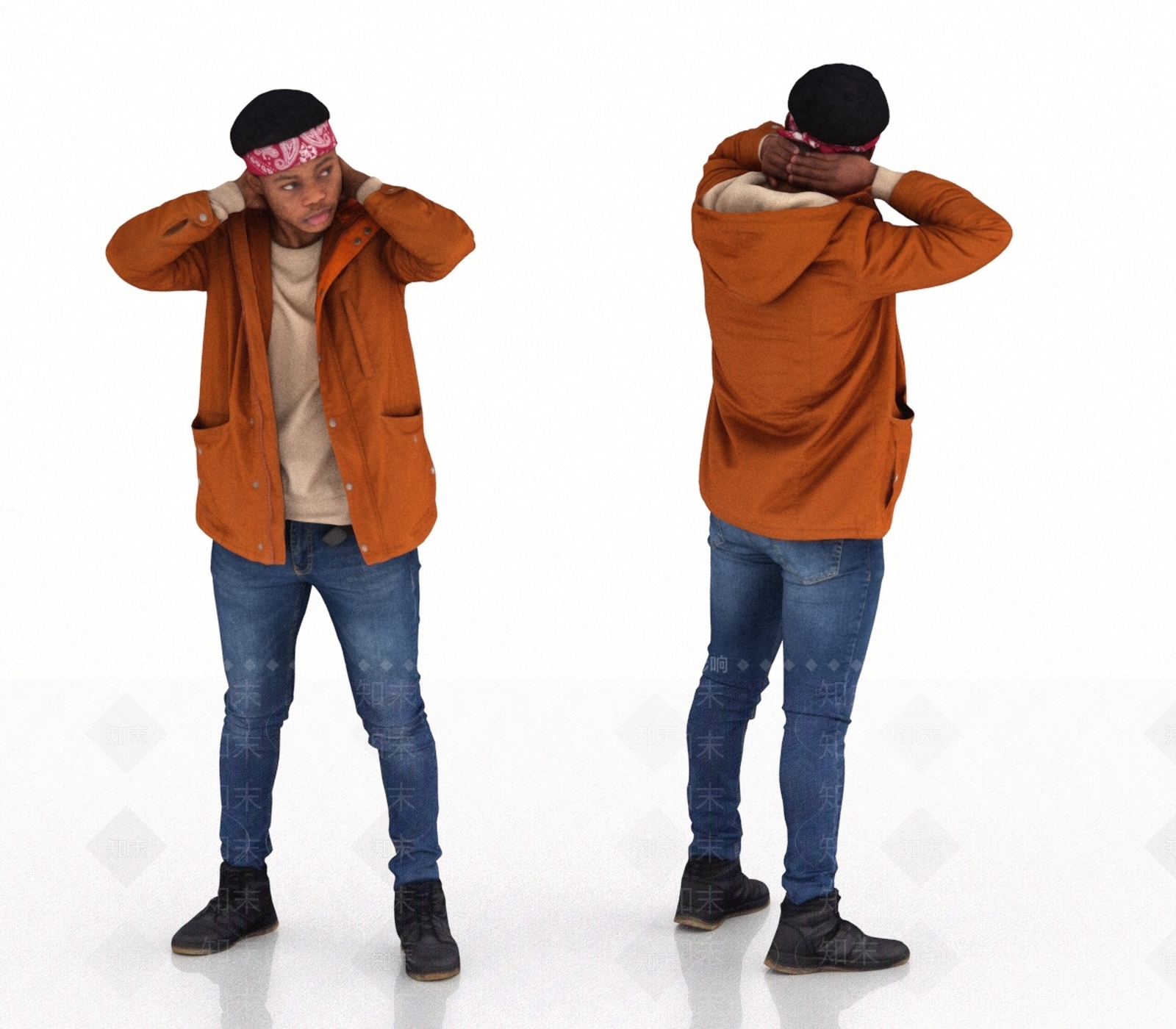男人3D模型下载【ID:1190766439】
