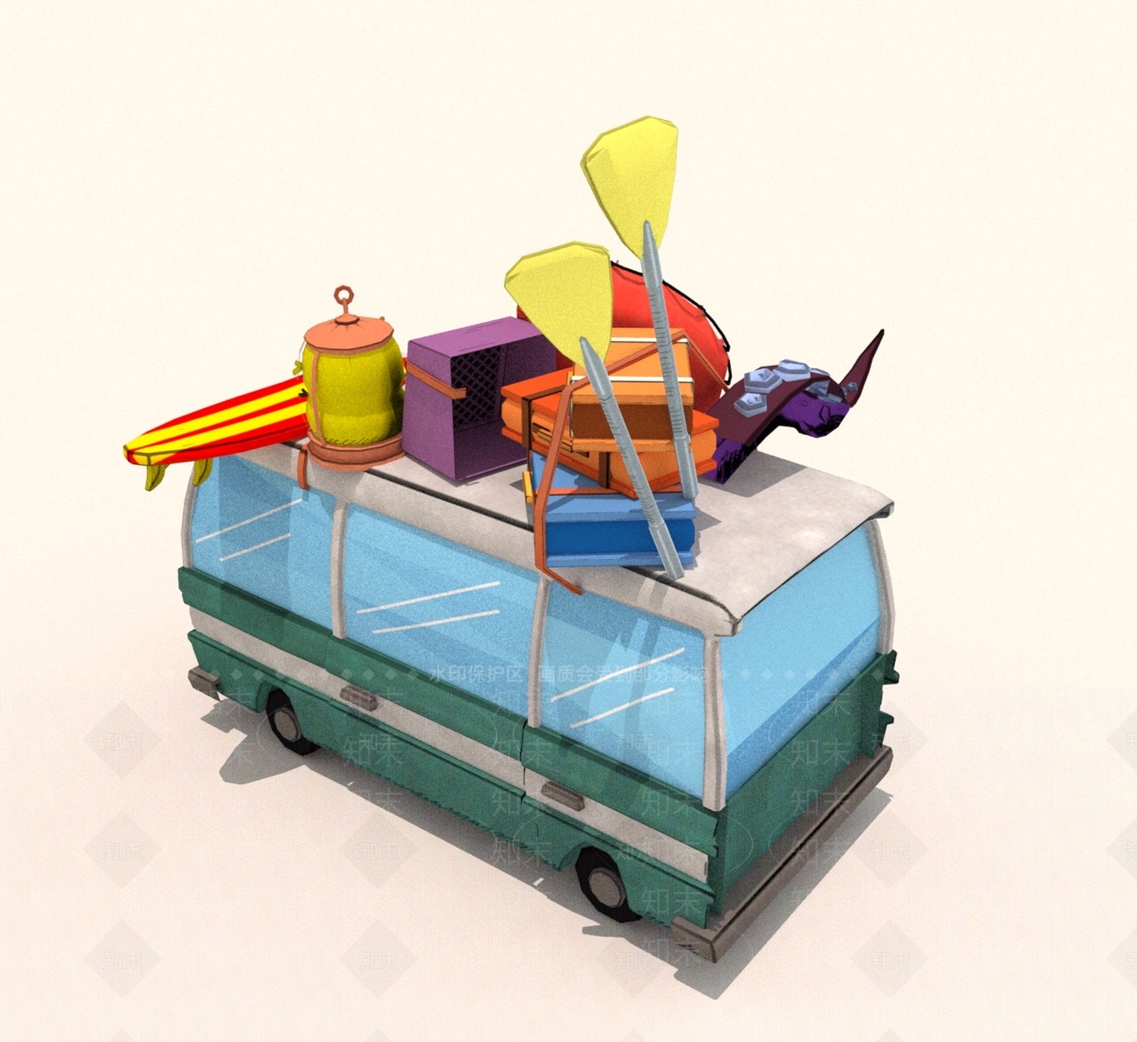 汽车3D模型下载【ID:1190767622】